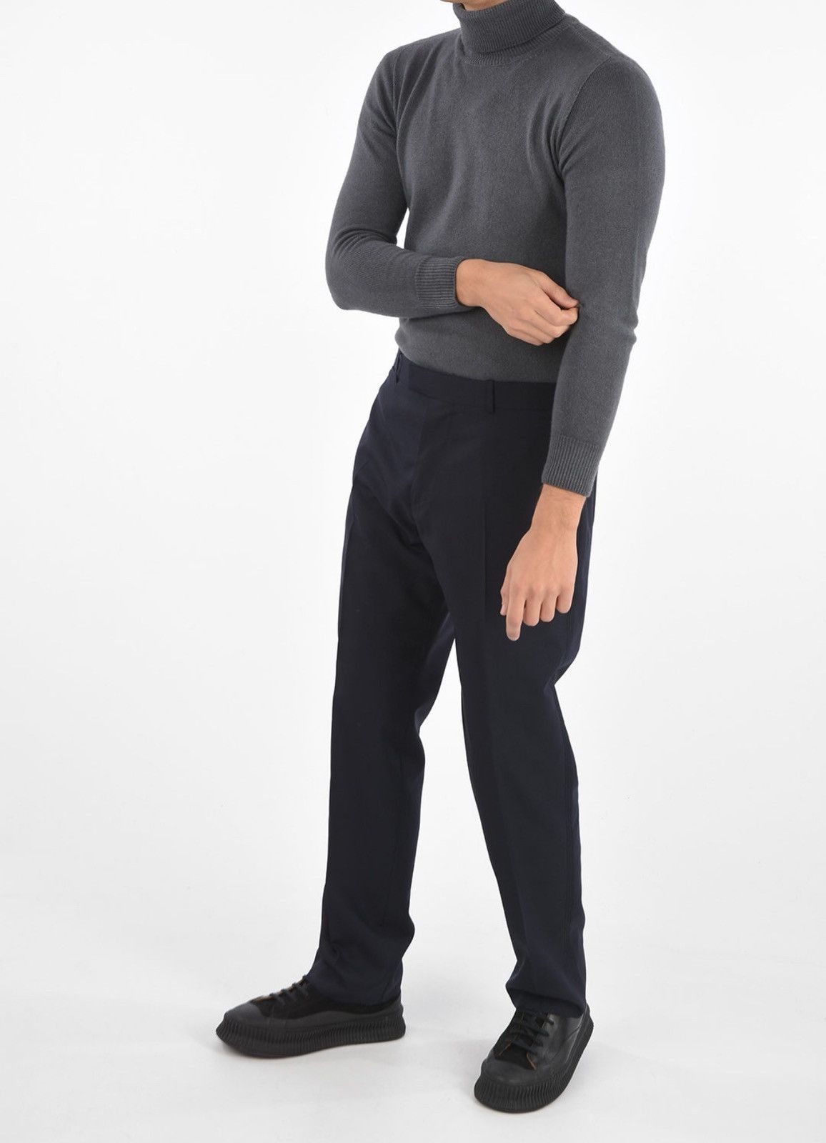 OAMC Navy Lithium Virgin Wool Pants Size US 32 / EU 48 - 4 Thumbnail