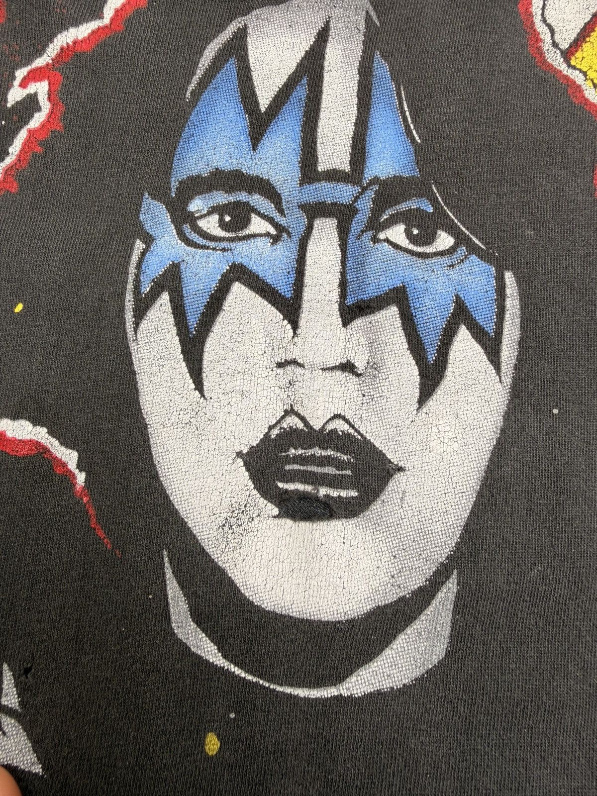 Band Tees Vintage 1992 KISS AOP Band T-Shirt Size US XL / EU 56 / 4 - 8 Thumbnail