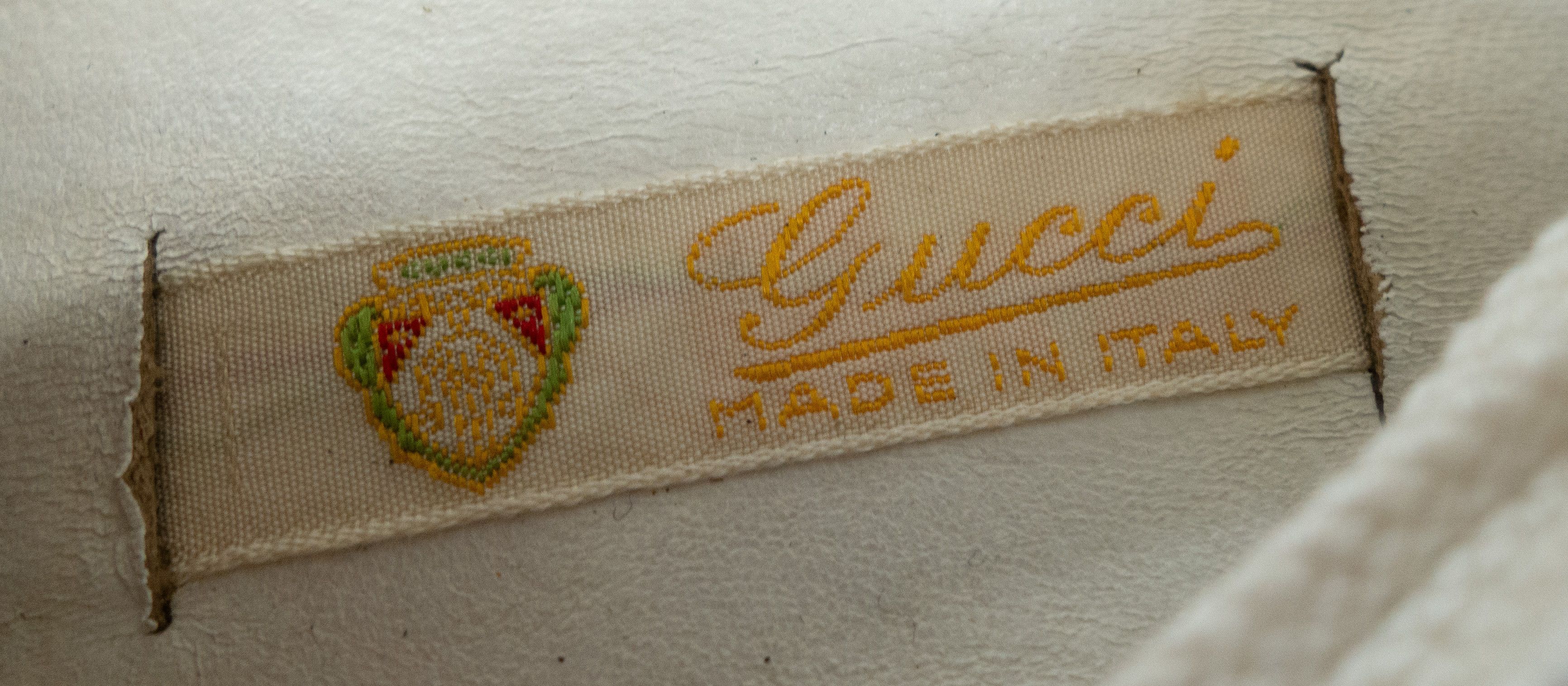 Gucci 80S GG Logo Flats Vintage Size US 7.5 / IT 37.5 - 8 Thumbnail