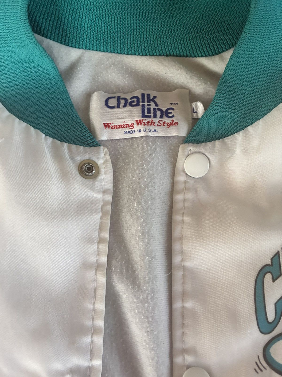 Chalk Line 90s Chalk Line Charlotte Hornet’s Jacket Size US L / EU 52-54 / 3 - 2 Thumbnail
