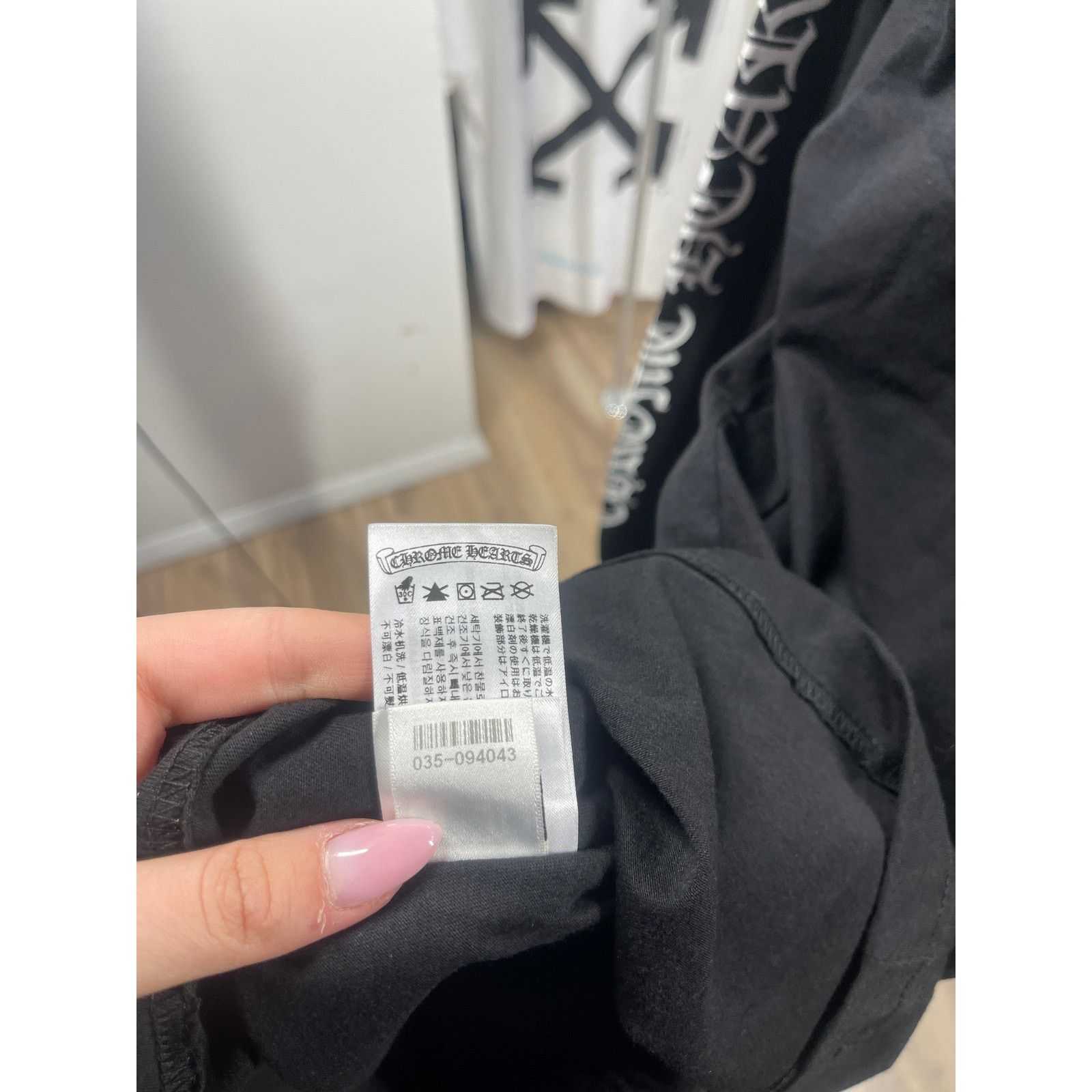 Chrome Hearts Chrome Hearts Scroll Logo F*** You L/S Black T-Shirt Size MD Size US M / EU 48-50 / 2 - 6 Thumbnail