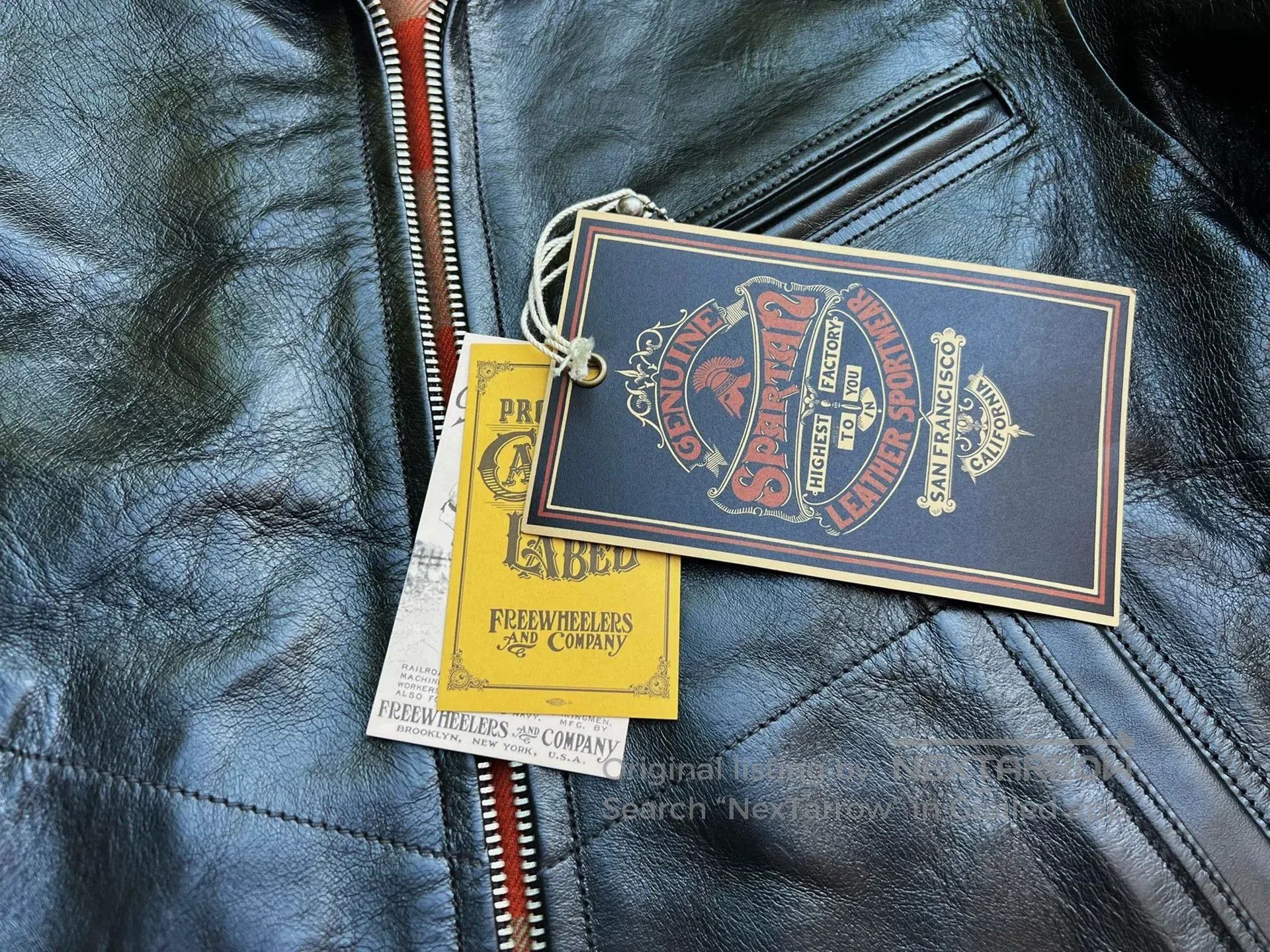 Freewheelers Freewheelers REBELS Series Black Jacket. Size US M / EU 48-50 / 2 - 3 Thumbnail