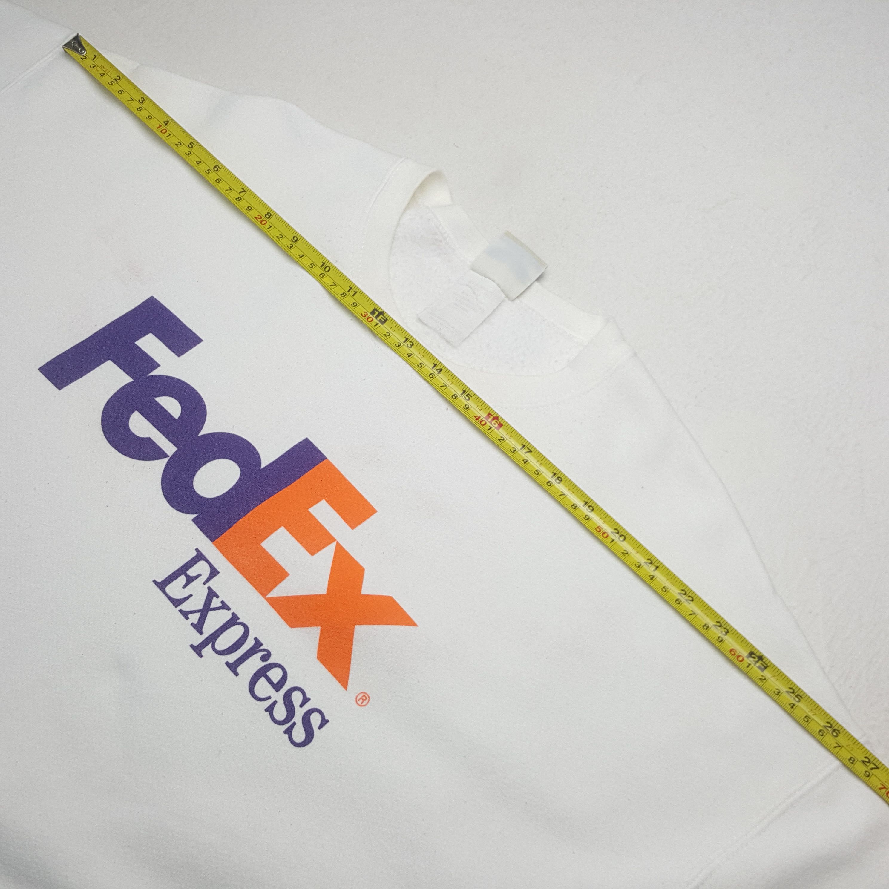 Lee Vintage Lee x Fedex Express Delivery Service Sweatshirt 33 Size US XL / EU 56 / 4 - 7 Thumbnail