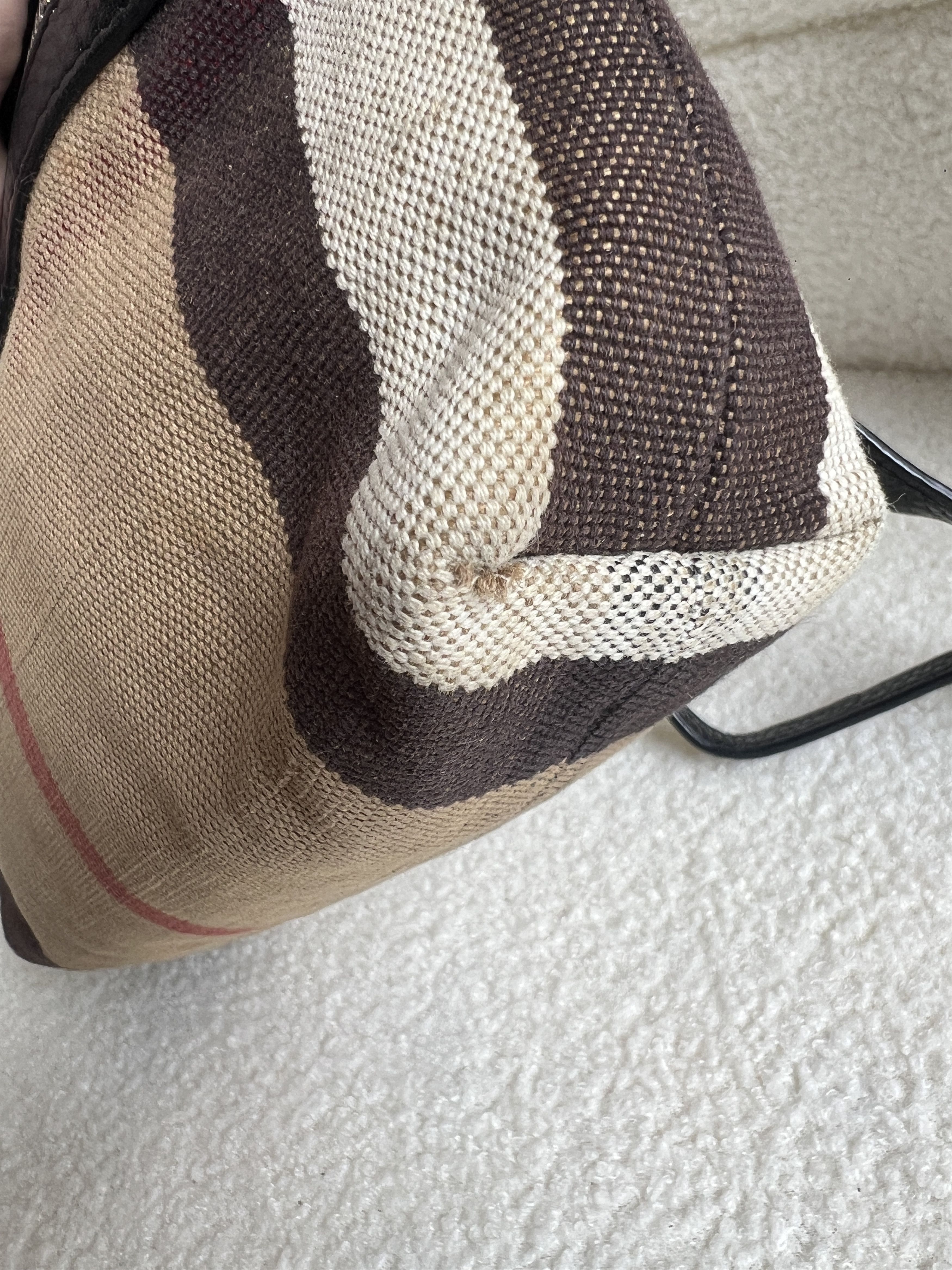 Burberry Authentic Burberry Nova Check Shoulder Bag Size ONE SIZE - 7 Thumbnail