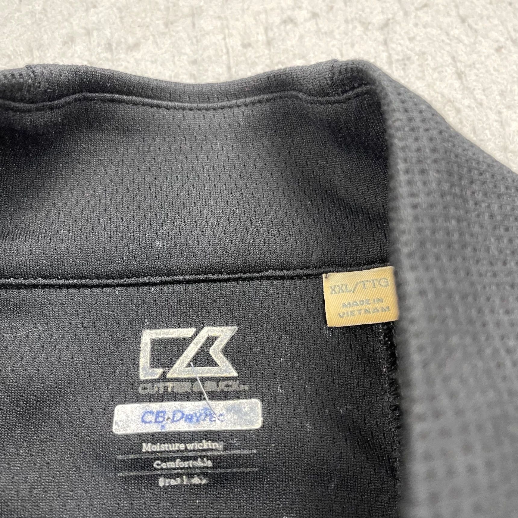 Cutter & Buck Cutter & Buck Jacket Mens 2XL Black 1/4 Zip Golf Size US XXL / EU 58 / 5 - 4 Thumbnail