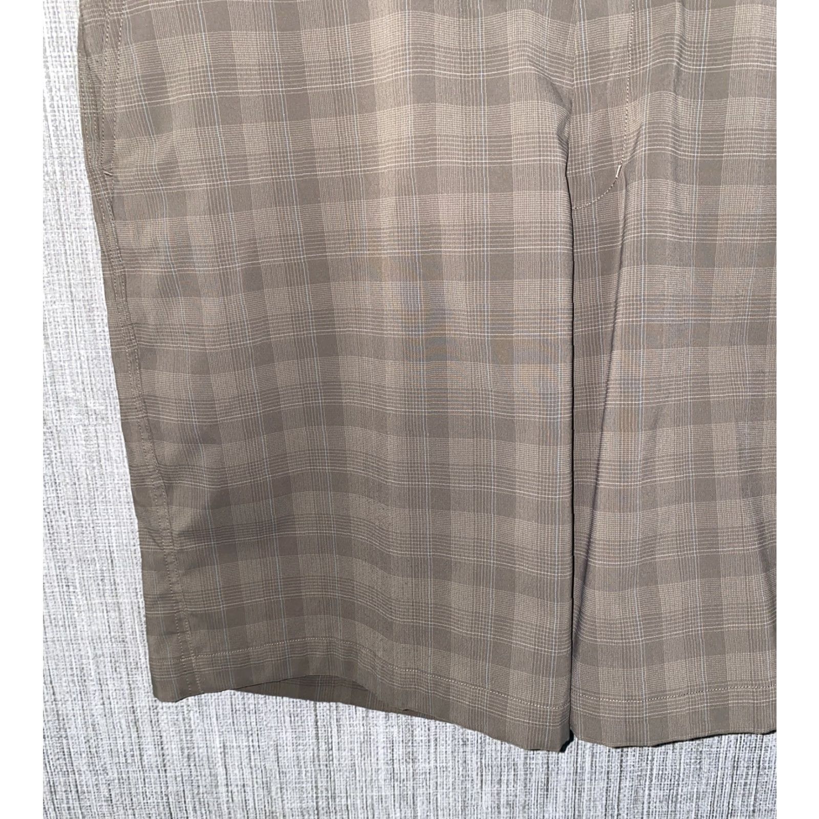 Nike Nike Golf Mens Golf Shorts, Brown, Polyester, 38, Regular Fit, Flat Front, Casual, Men Size US 38 / EU 54 - 3 Thumbnail