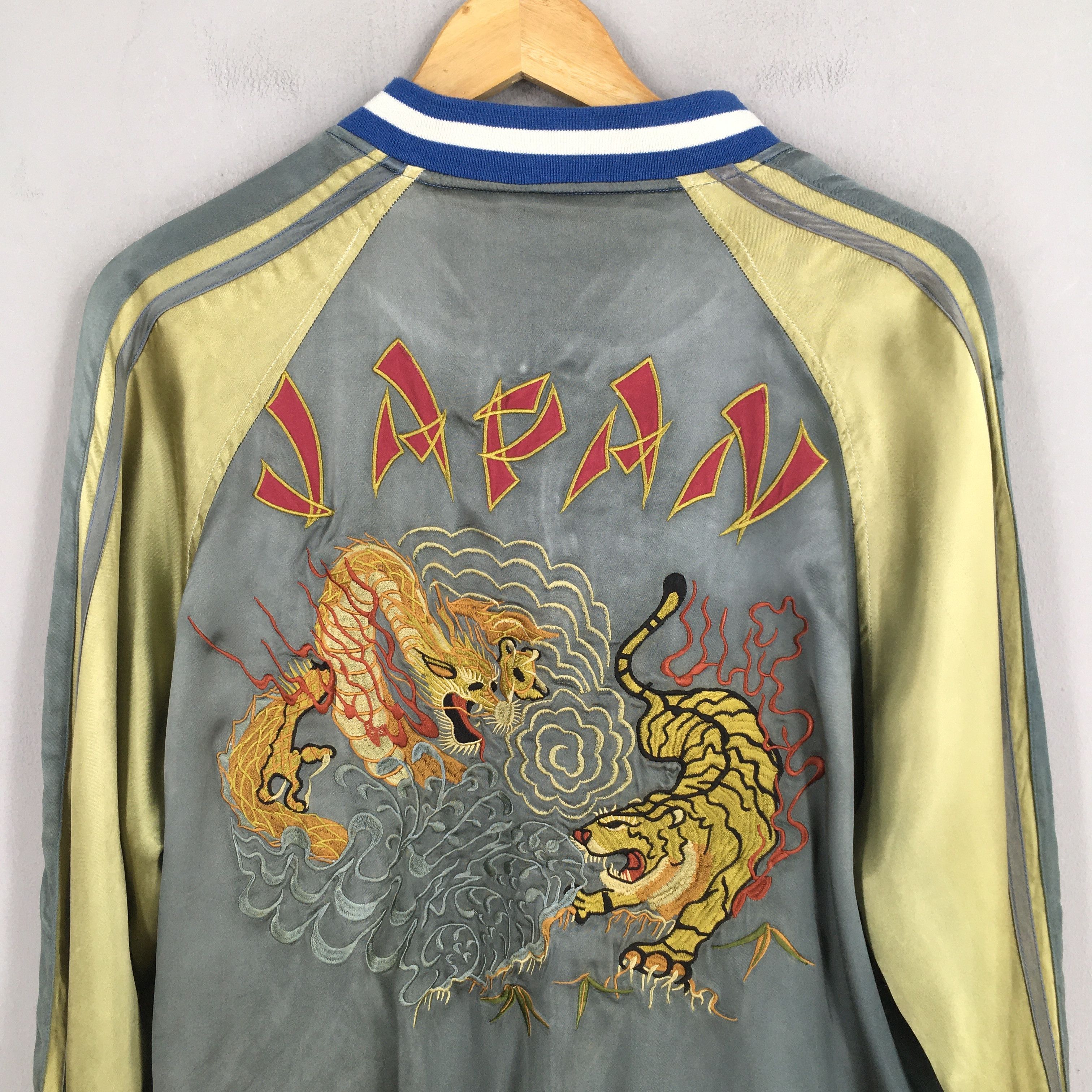 Avirex Vintage Avirex Japan Sukajan Satin Rayon Jacket Large Size US L / EU 52-54 / 3 - 2 Thumbnail