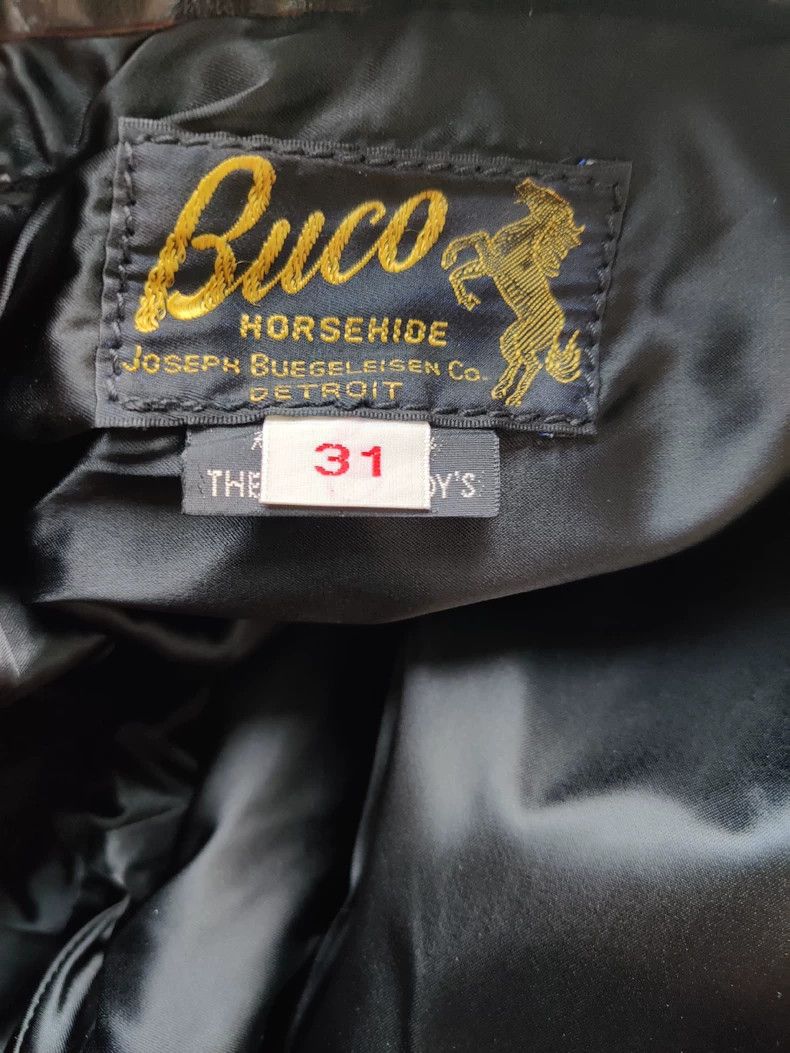 The Real McCoy's The Real McCoys SiseM Leather Pants, Size 31, Buco Horsehid Size US 30 / EU 46 - 3 Thumbnail