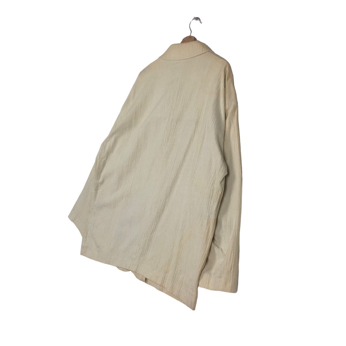 Issey Miyake 🔥Vintage Pleated Button Jacket Work Oversized Jun Men Japan Size US L / EU 52-54 / 3 - 10 Thumbnail