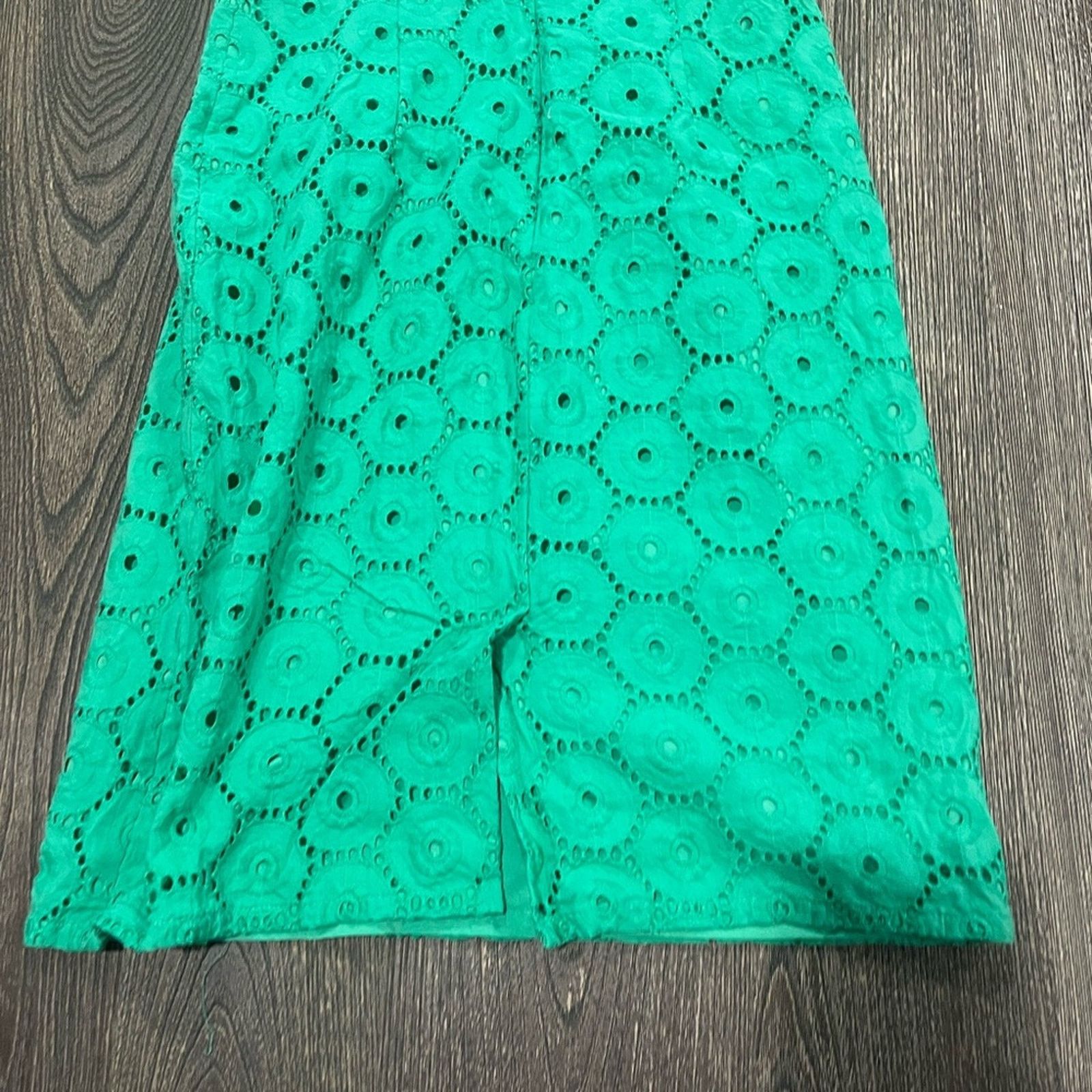 Adrianna Papell Adrianna Papell Sheath Dress Eyelet Zip Back Cotton Size 4 Size S / US 4 / IT 40 - 7 Thumbnail