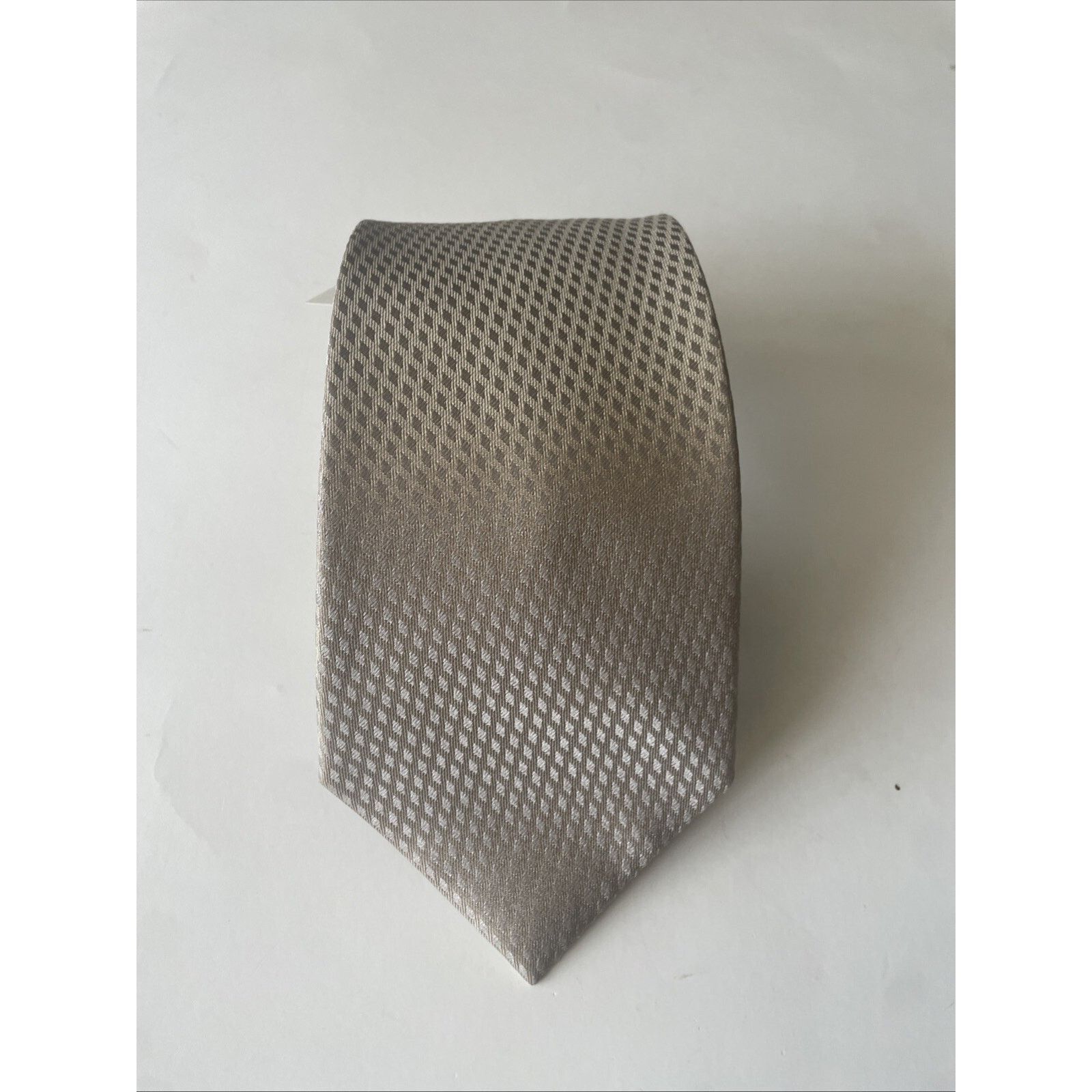 & Other Stories CLAIBORNE MENS TIE New SAGE GRE PATTERN 57 Silver/Bronze Size ONE SIZE - 1 Thumbnail