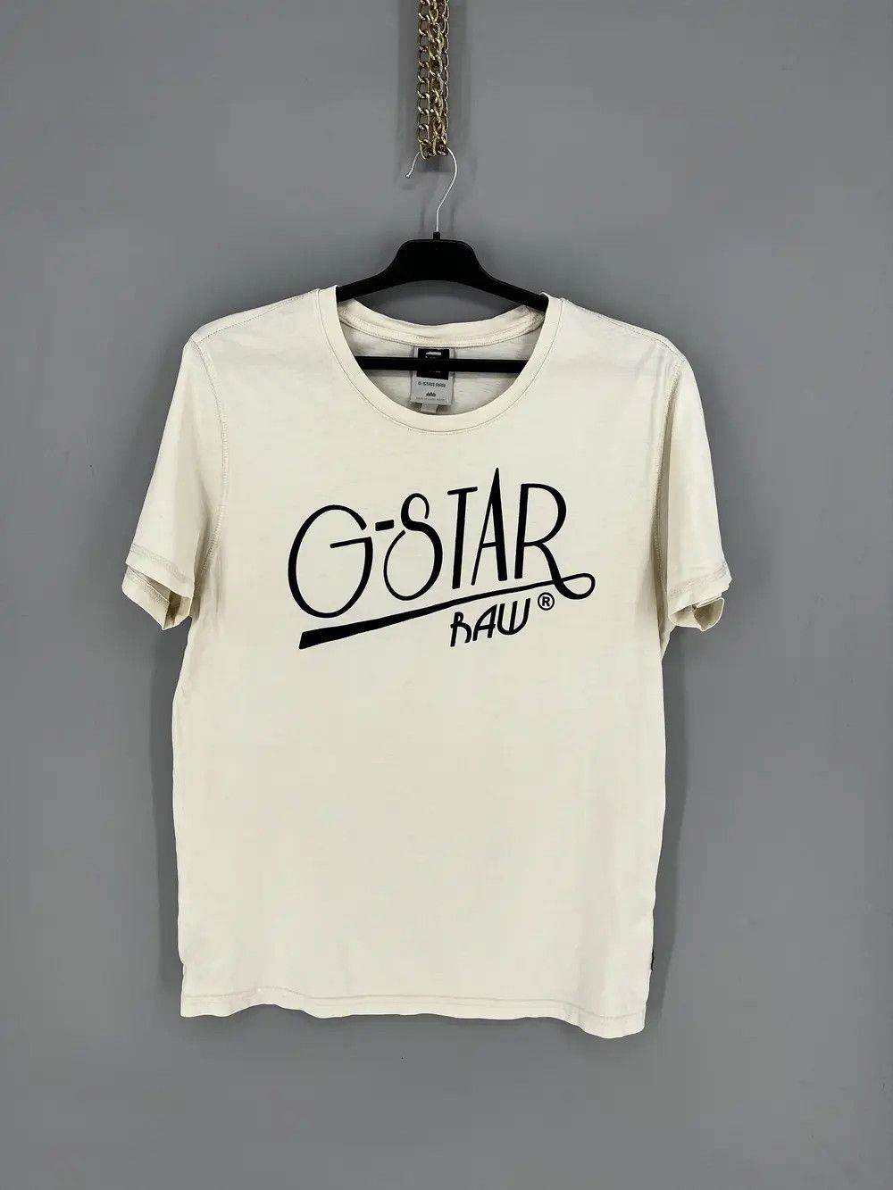 G-Star Vintage G-Star Raw T-Shirt Big Logo Size L Size US L / EU 52-54 / 3 - 1 Thumbnail
