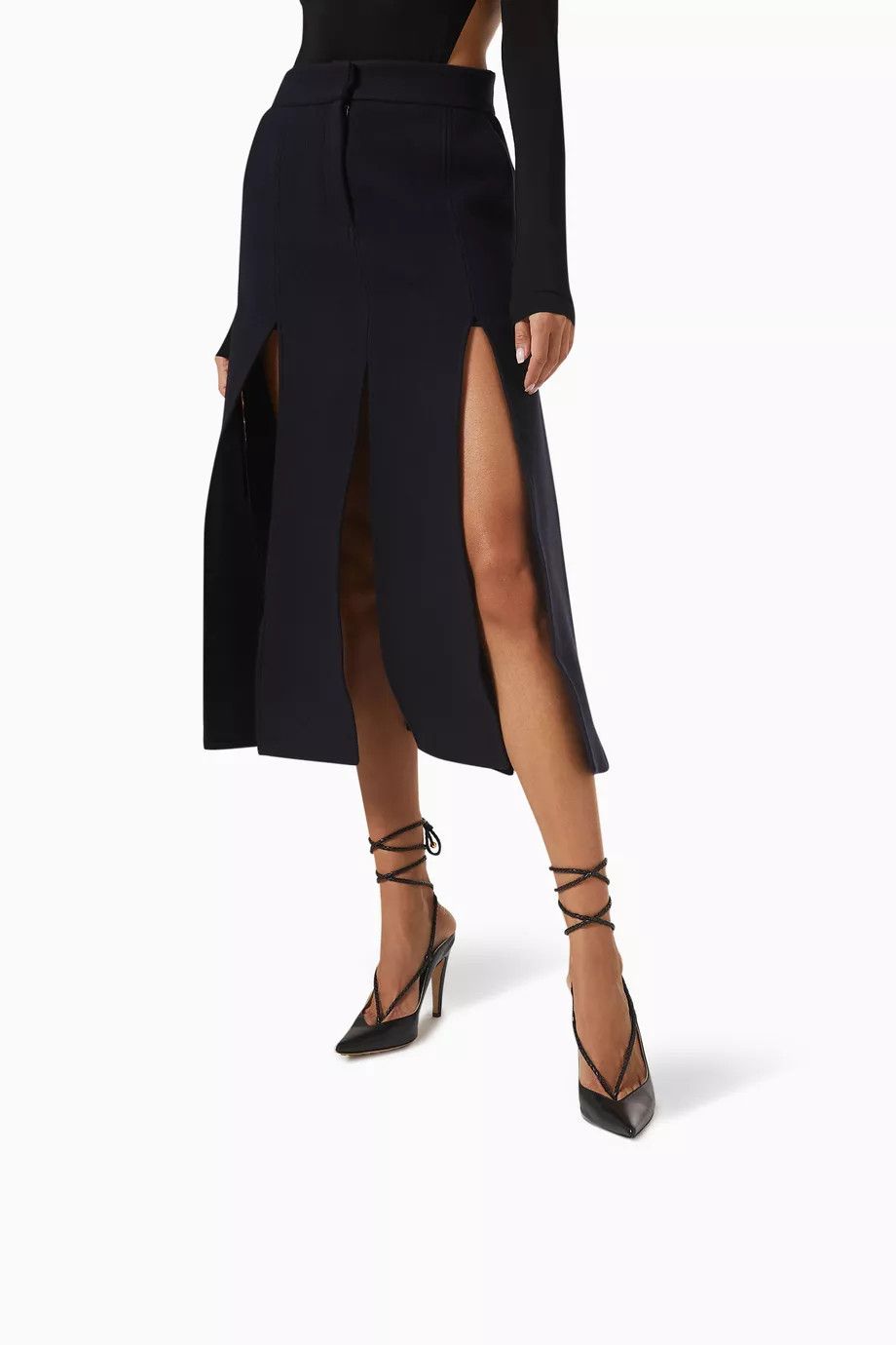 Bottega Veneta o1y0725 Stiletto Heel Pumps in Black Size US 8 / IT 38 - 5 Thumbnail