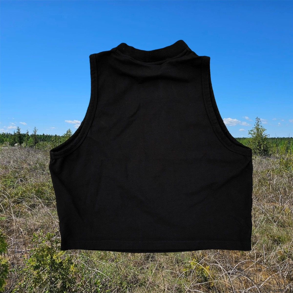 Puma Puma sleeveless crop top shirt Size L / US 10 / IT 46 - 2 Thumbnail