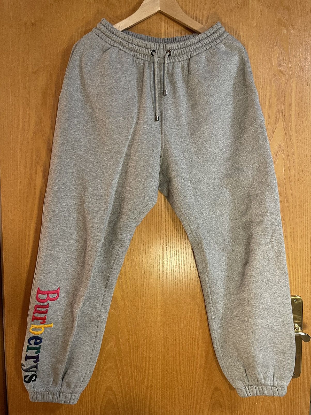 Burberry rainbow sweatpants hotsell