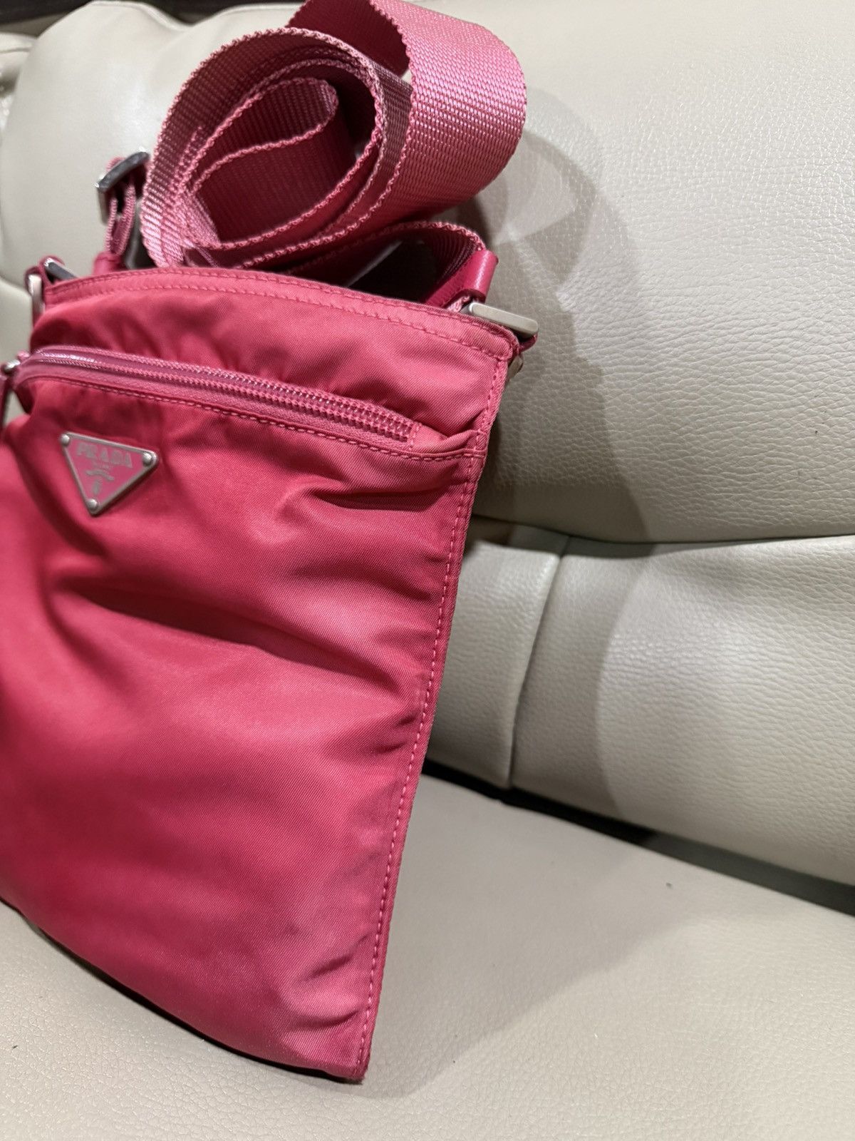 Prada Authentic Prada Tessuto Nyalon Sling Bag Size ONE SIZE - 4 Thumbnail