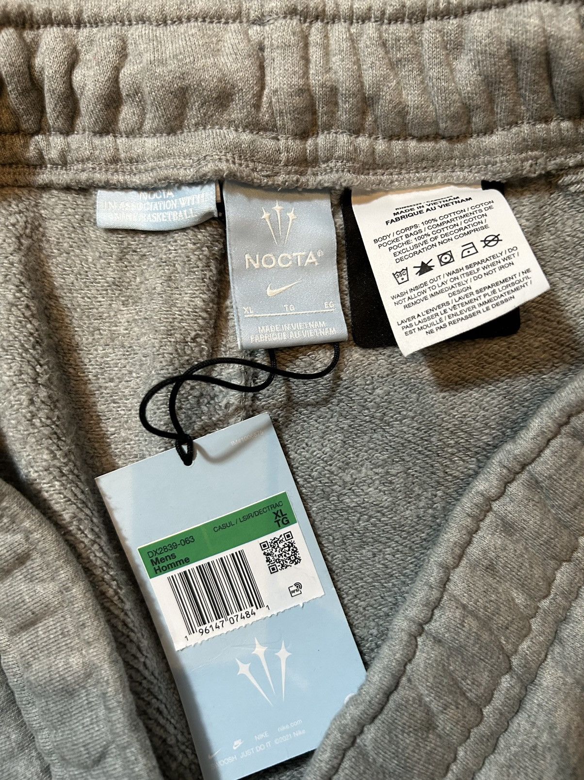 Drake × Nike NOCTA Fleece Basketball Pants Size US 35 - 6 Thumbnail