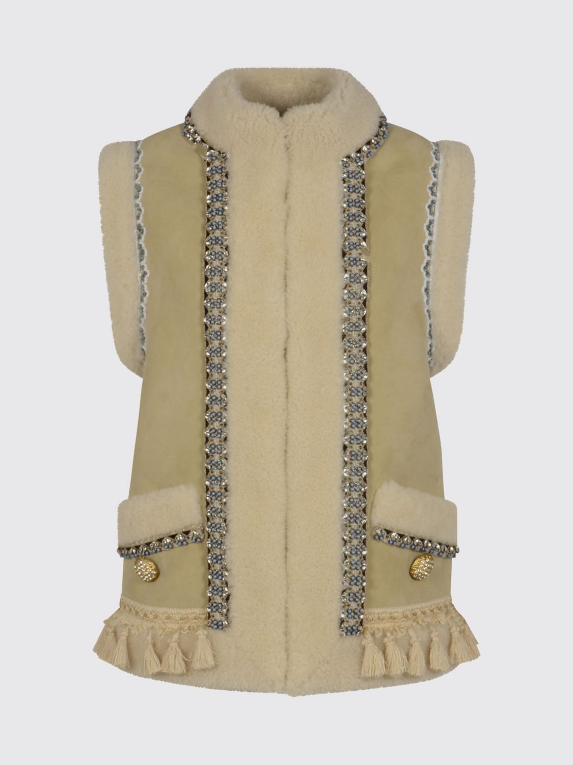 Valentino Valentino Waistcoat Woman Brown Size XS / US 0-2 / IT 36-38 - 1 Thumbnail