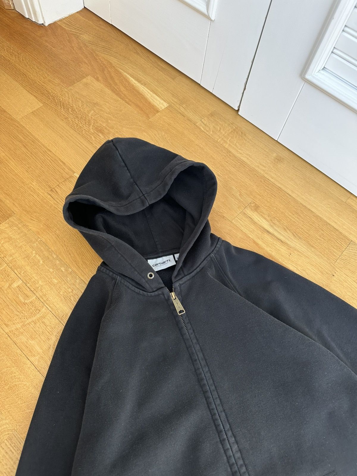 Carhartt Carhartt Chase Hooded Zip Jacket Sleeve Logo Black Size US M / EU 48-50 / 2 - 6 Thumbnail