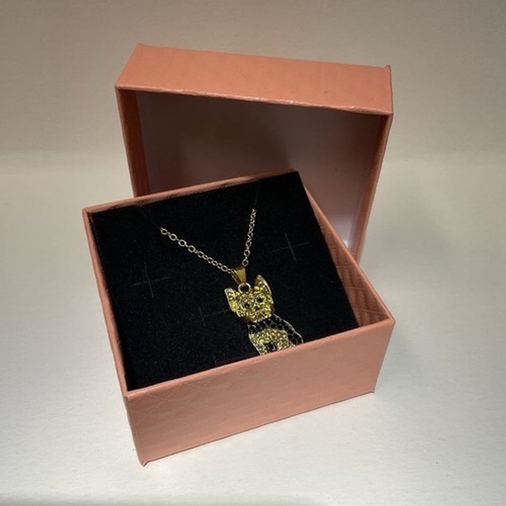 The Unbranded Brand NWT Gold Tone Necklace Yorkie Charm Pet Puppy Jewelry Gift Size ONE SIZE - 8 Thumbnail