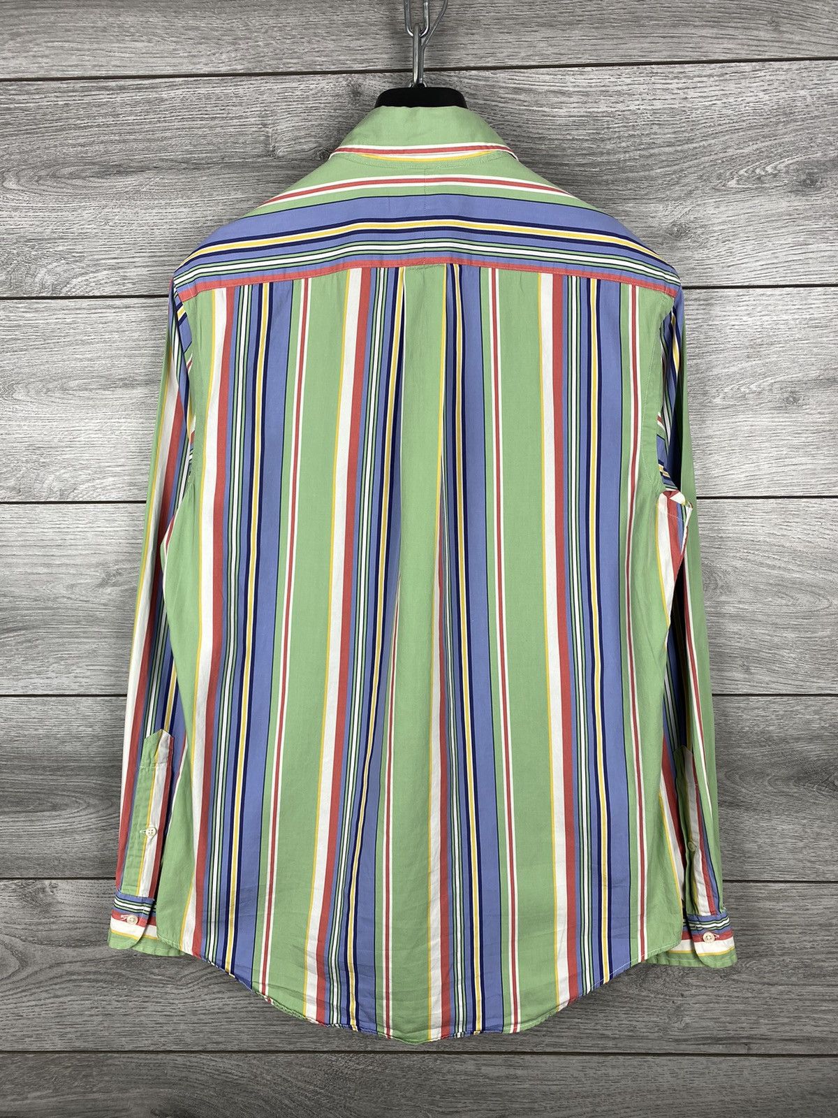 Polo Ralph Lauren Mens Vintage Polo Ralph Lauren Striped Shirt Button Up Size US M / EU 48-50 / 2 - 15 Thumbnail