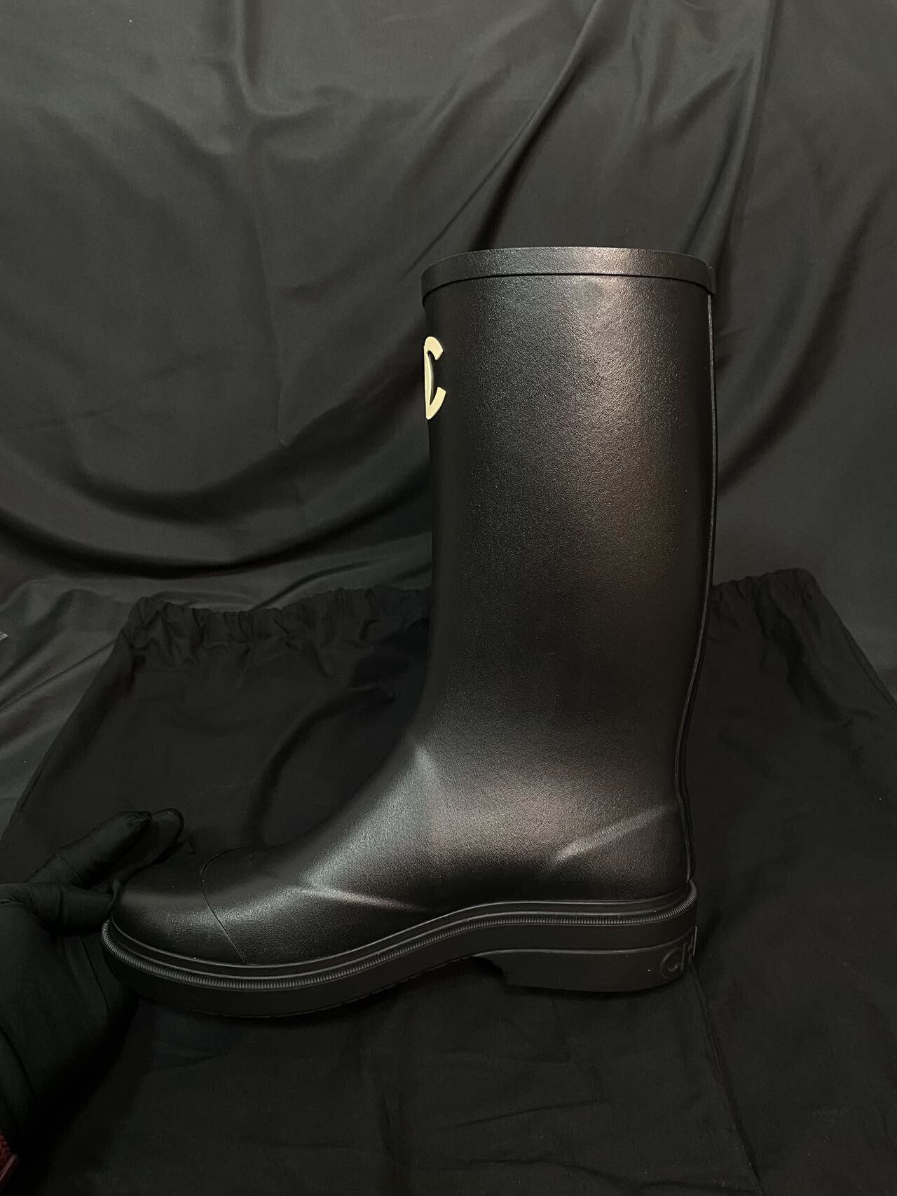 Chanel Chanel Rain Boots with Protective Coating. Size US 8 / IT 38 - 6 Thumbnail