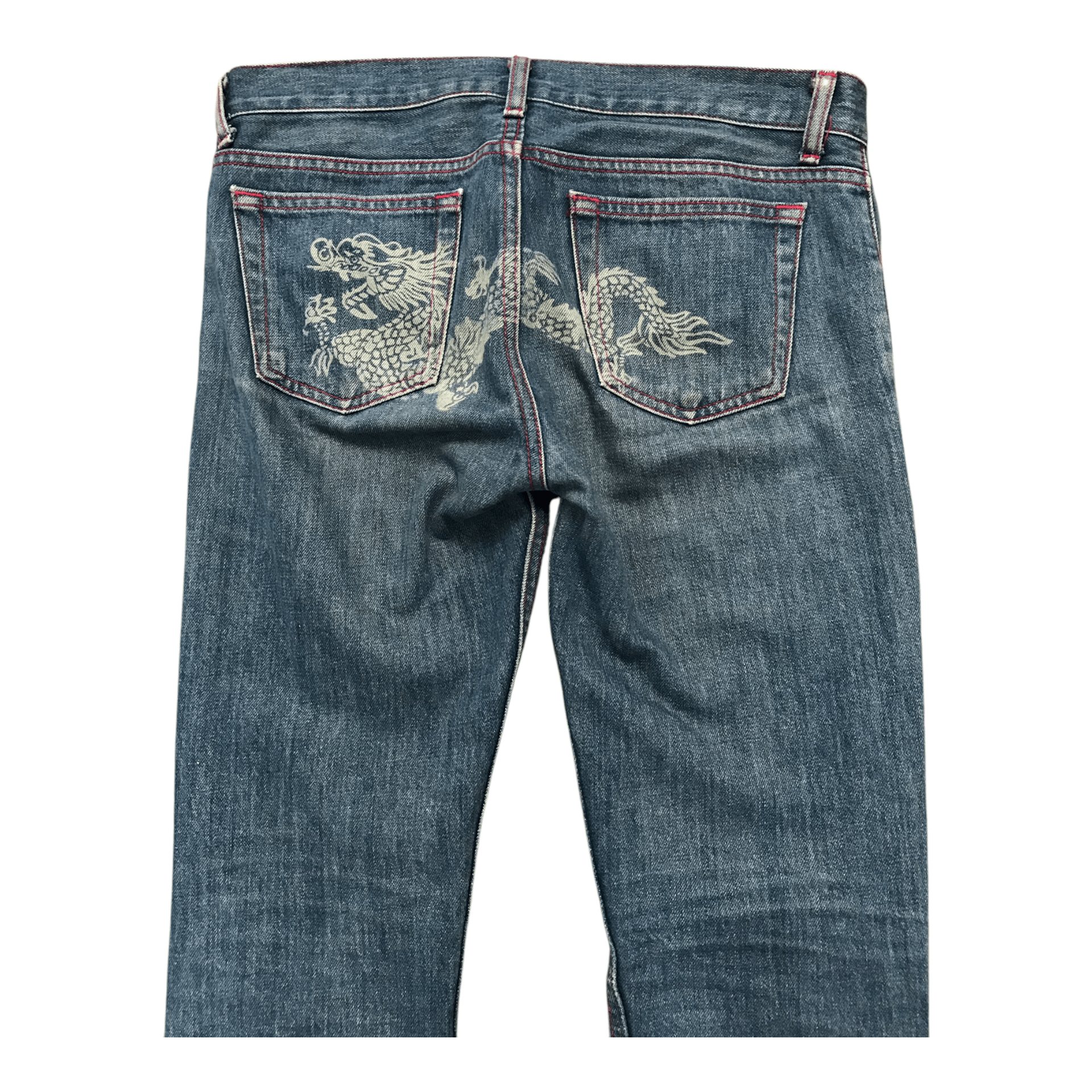 Hysteric Glamour × Japanese Brand × Seditionaries Vivienne Tam Print Dragon Pant Size US 32 / EU 48 - 1 Thumbnail