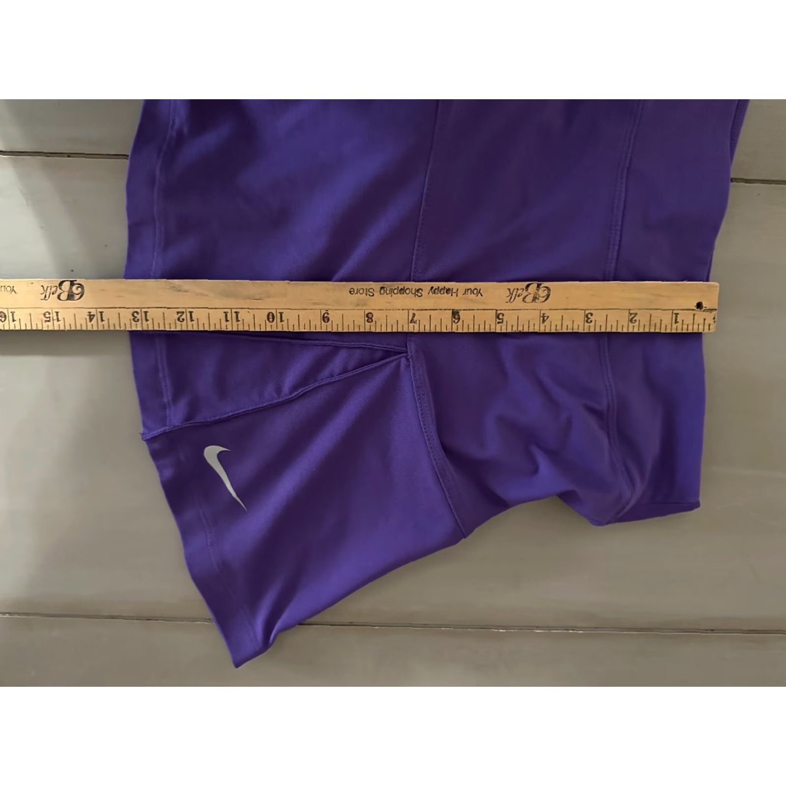 Nike Nike Dri Fit Womens Large Pleated Front Stretch Waist Golf Tennis Skort Purple Size ONE SIZE - 6 Thumbnail