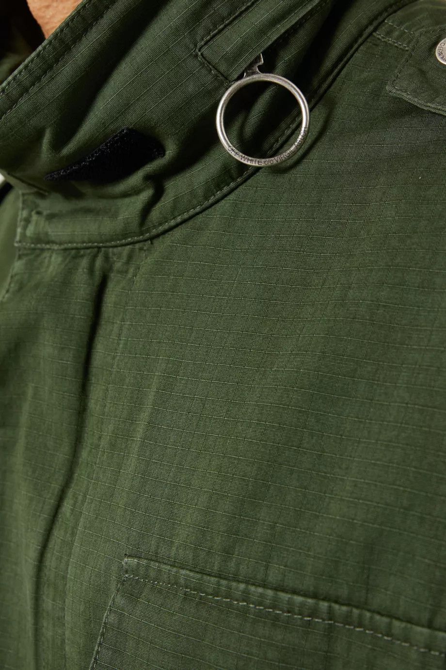 Off-White o1y1125 Jacket in Military Green Size XL / US 12-14 / IT 48-50 - 2 Thumbnail
