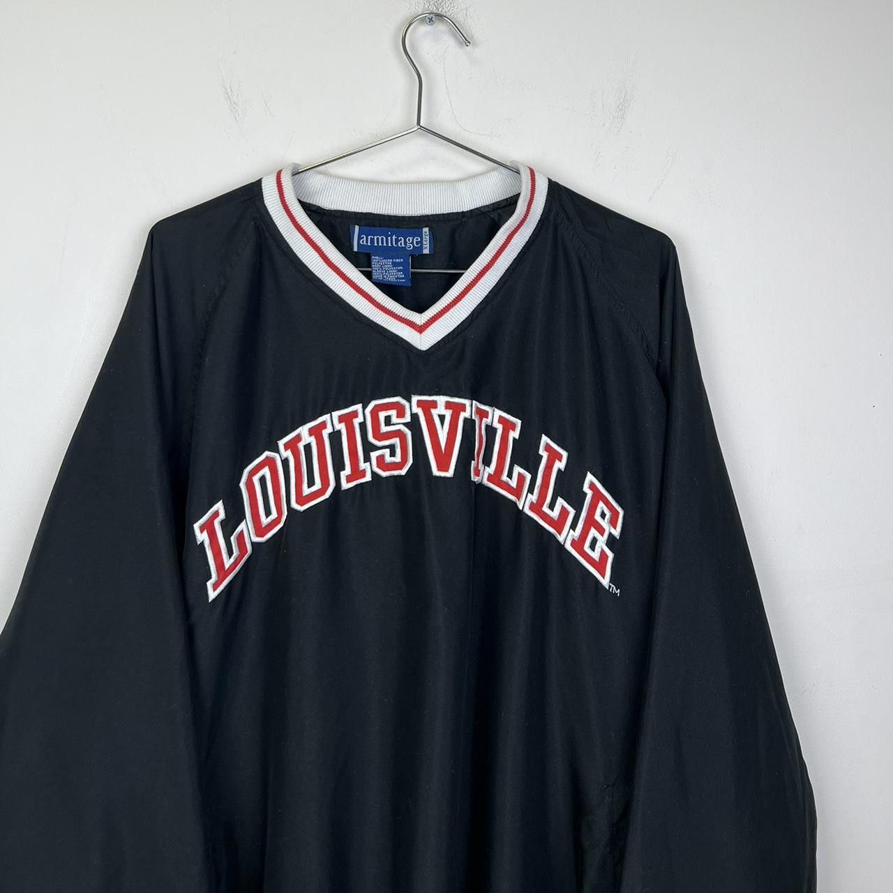 Vintage Vintage Armitage Louisville Black Pullover Jersey - Size XL Size US XL / EU 56 / 4 - 2 Thumbnail