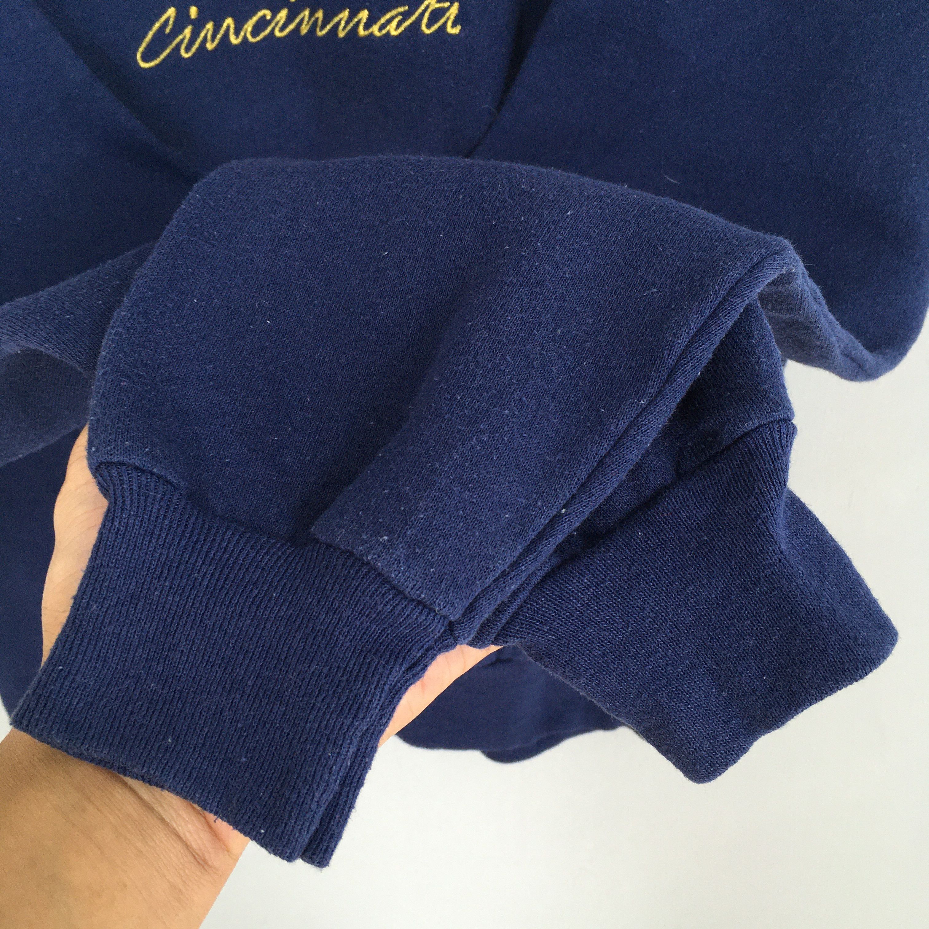 NCAA Vintage Cincinnati State Ohio Blue Sweatshirt Large Size US L / EU 52-54 / 3 - 4 Thumbnail