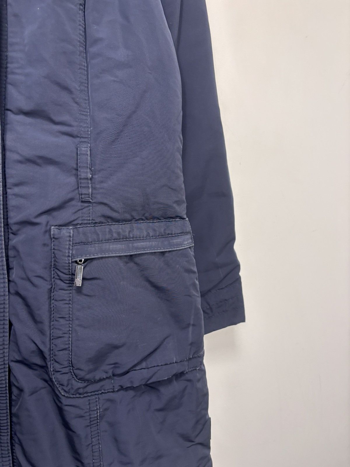 Moncler Moncler Romney Women’s Navy Blue Down Puffer Jacket Coat Size XL / US 12-14 / IT 48-50 - 8 Thumbnail