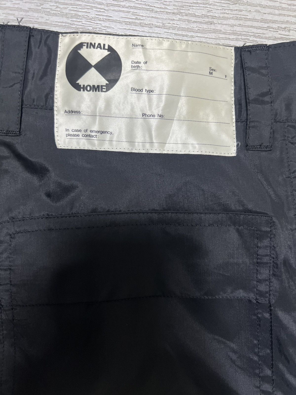 Final Home Final Home - A/W 1995 - 12 Pockets Nylon Survival Pants Size US 30 / EU 46 - 12 Thumbnail