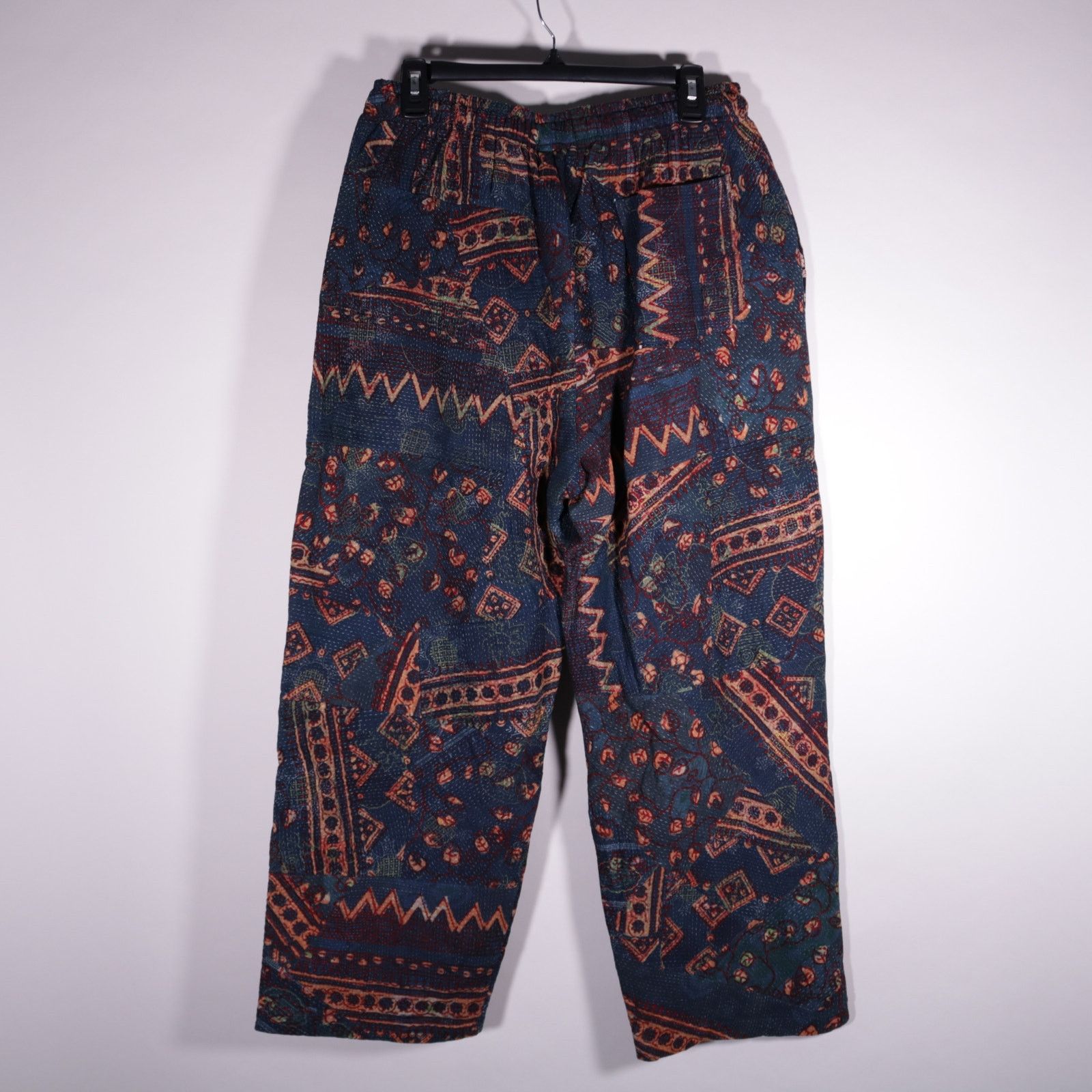 Kartik Research Karu Research Kantha Quilt Block Print Pants Kartik Size US 36 / EU 52 - 4 Thumbnail