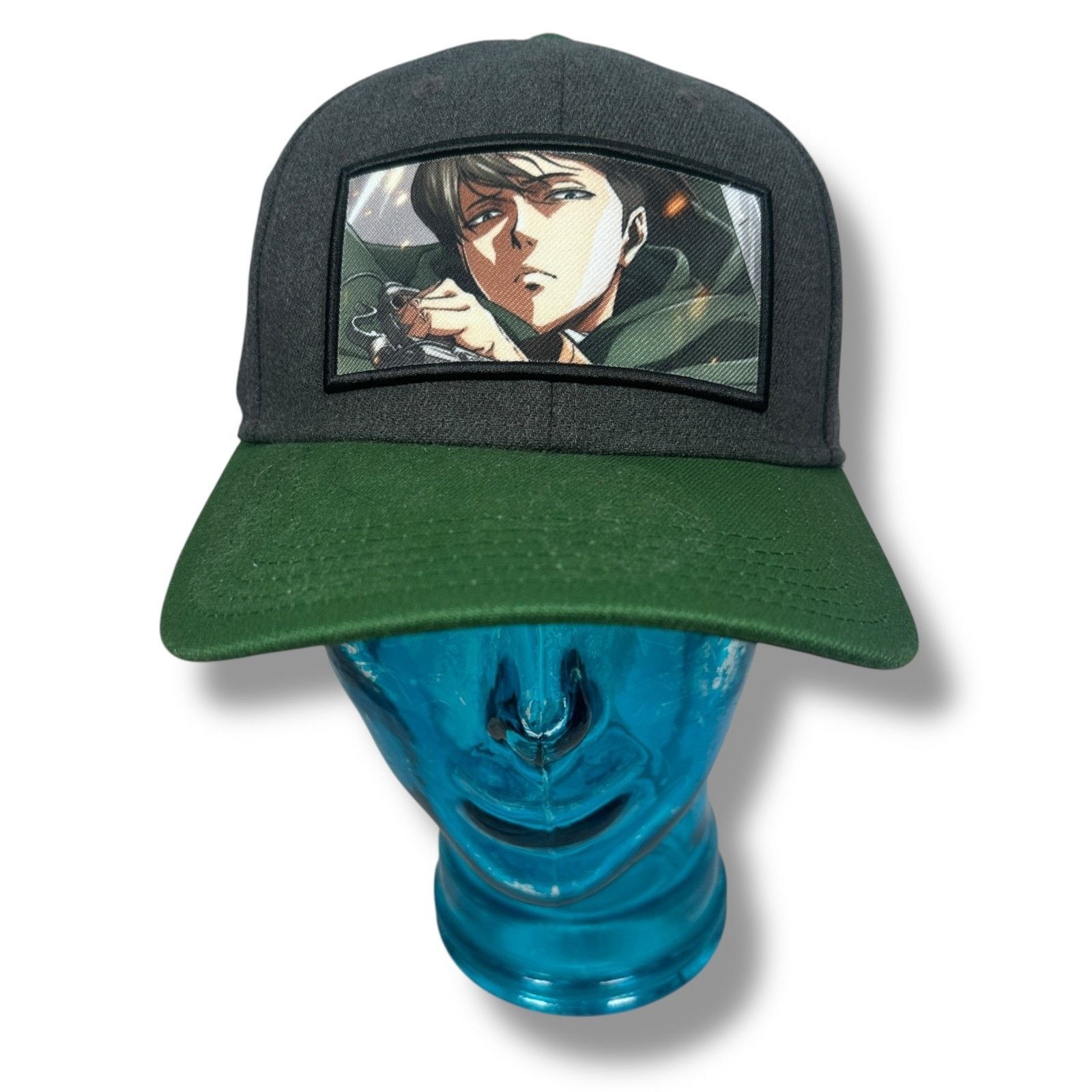 Other BioWorld Attack on Titans Season 2 Snapback Hat Gray Green Size ONE SIZE - 1 Thumbnail