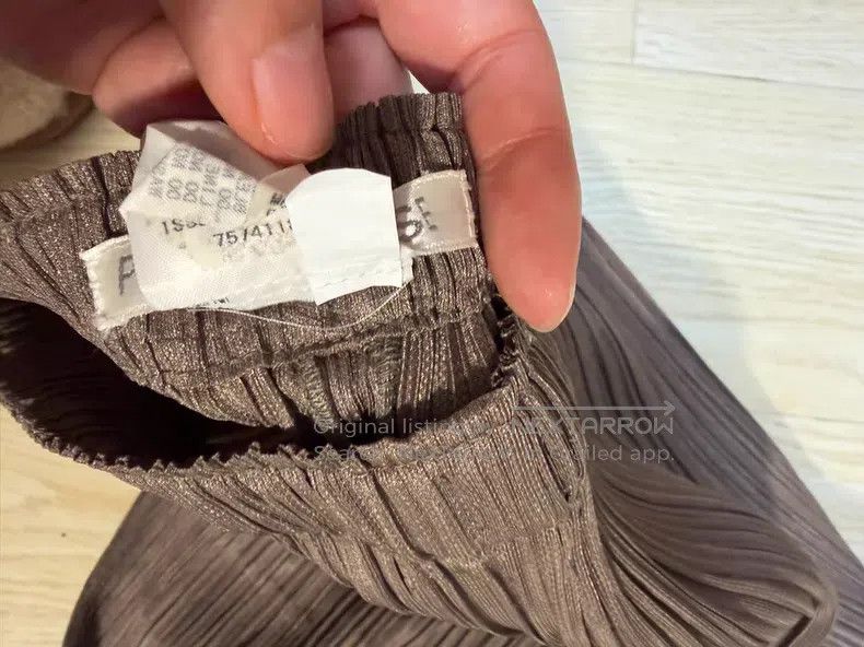 Issey Miyake Issey Miyake Brown pleated pants Size 42" / US 20 - 2 Thumbnail