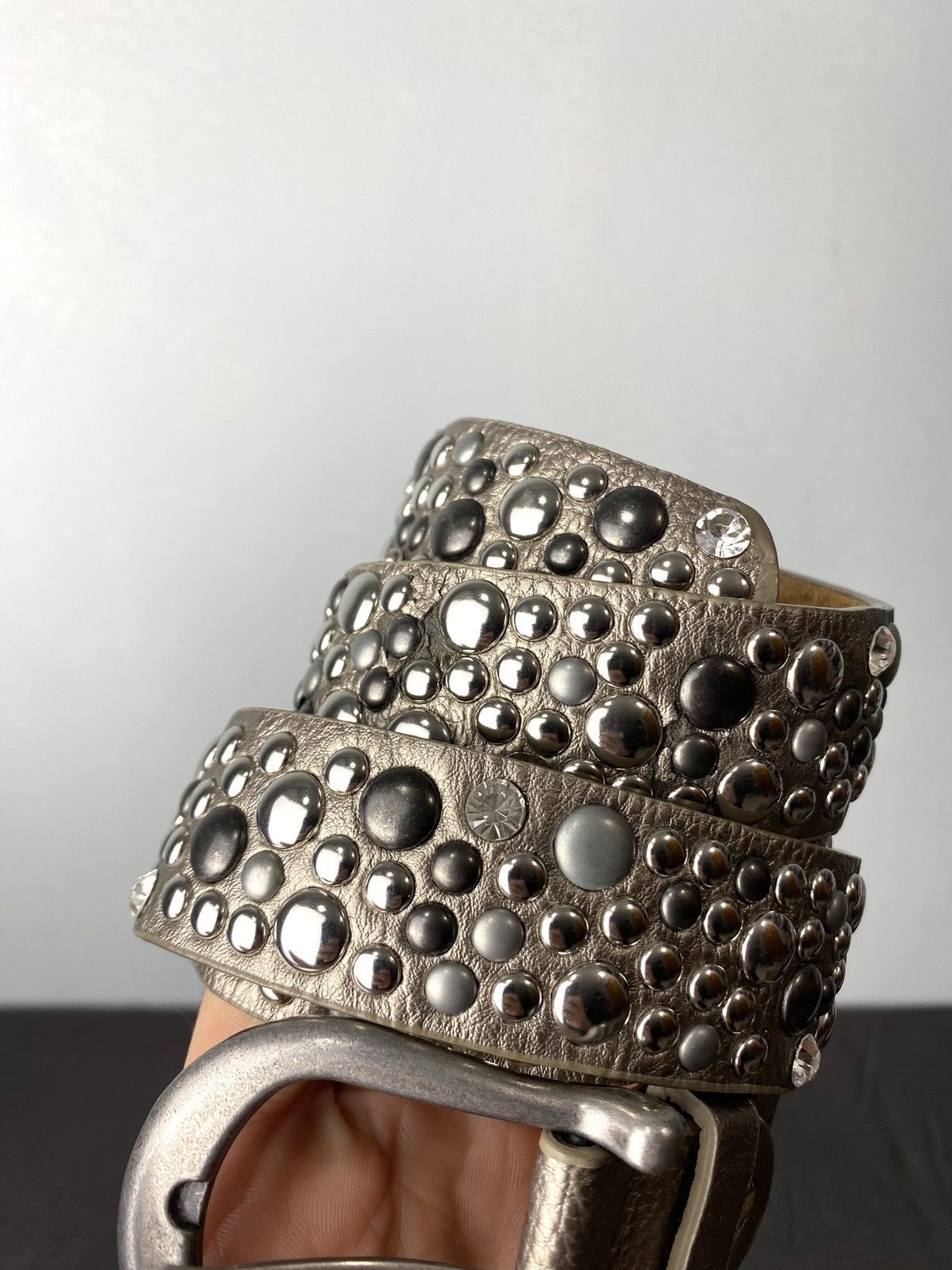 Japanese Brand Vintage Crazy Belt BB Simon Style Drip Japanese Hype Size ONE SIZE - 3 Thumbnail