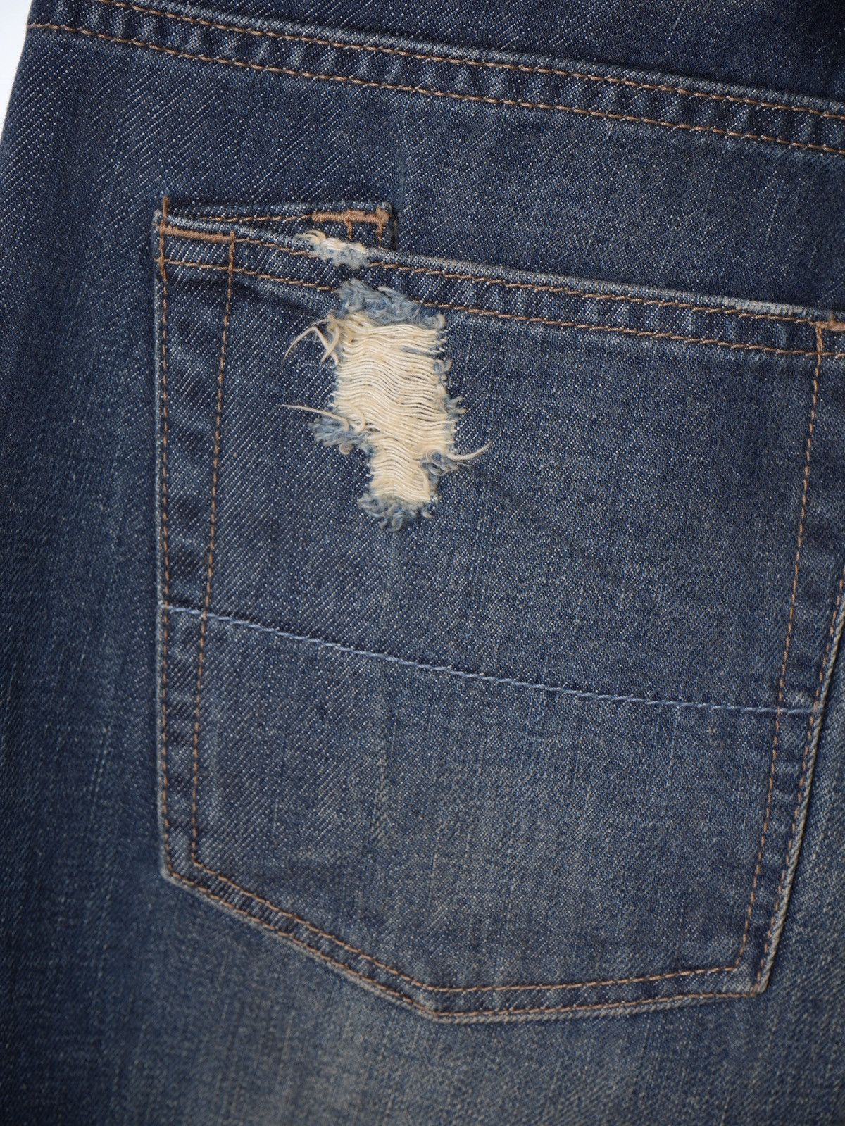 Prps PRPS Distressed Baggy Denim Jeans w31 Size US 31 - 5 Thumbnail