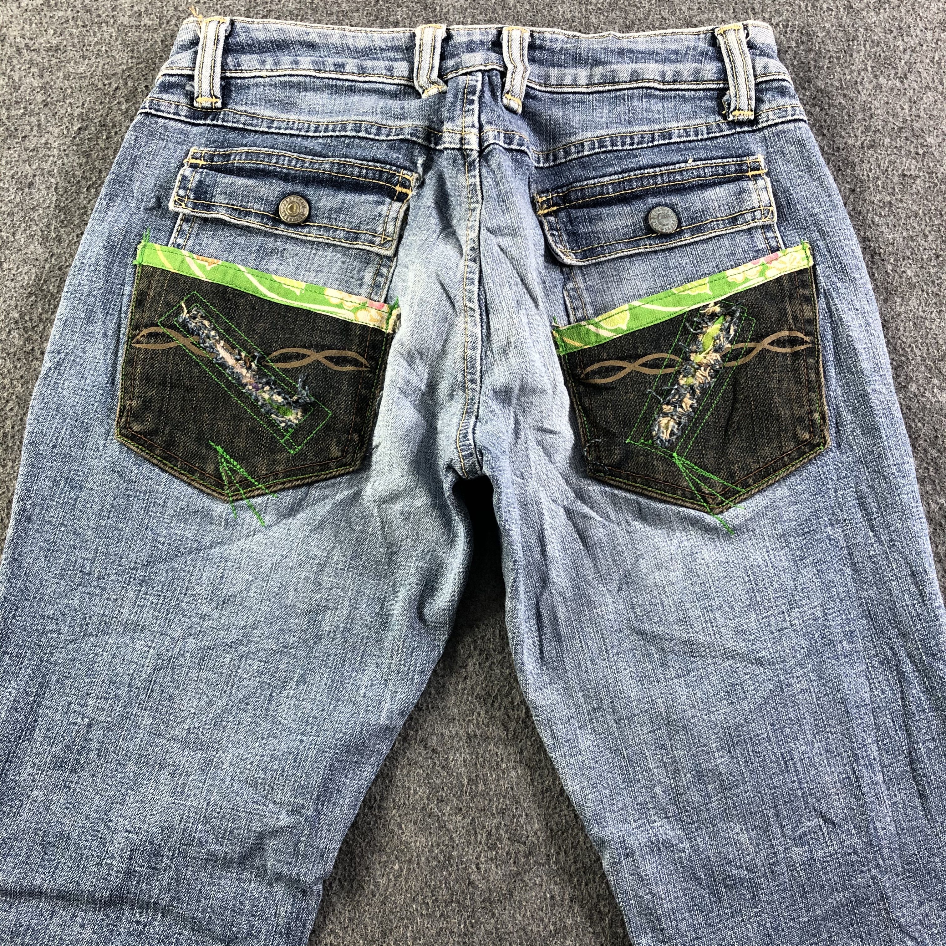 Vintage Vintage Nudist Jean Brappers -J3804 Size 27" / US 4 / IT 40 - 4 Thumbnail