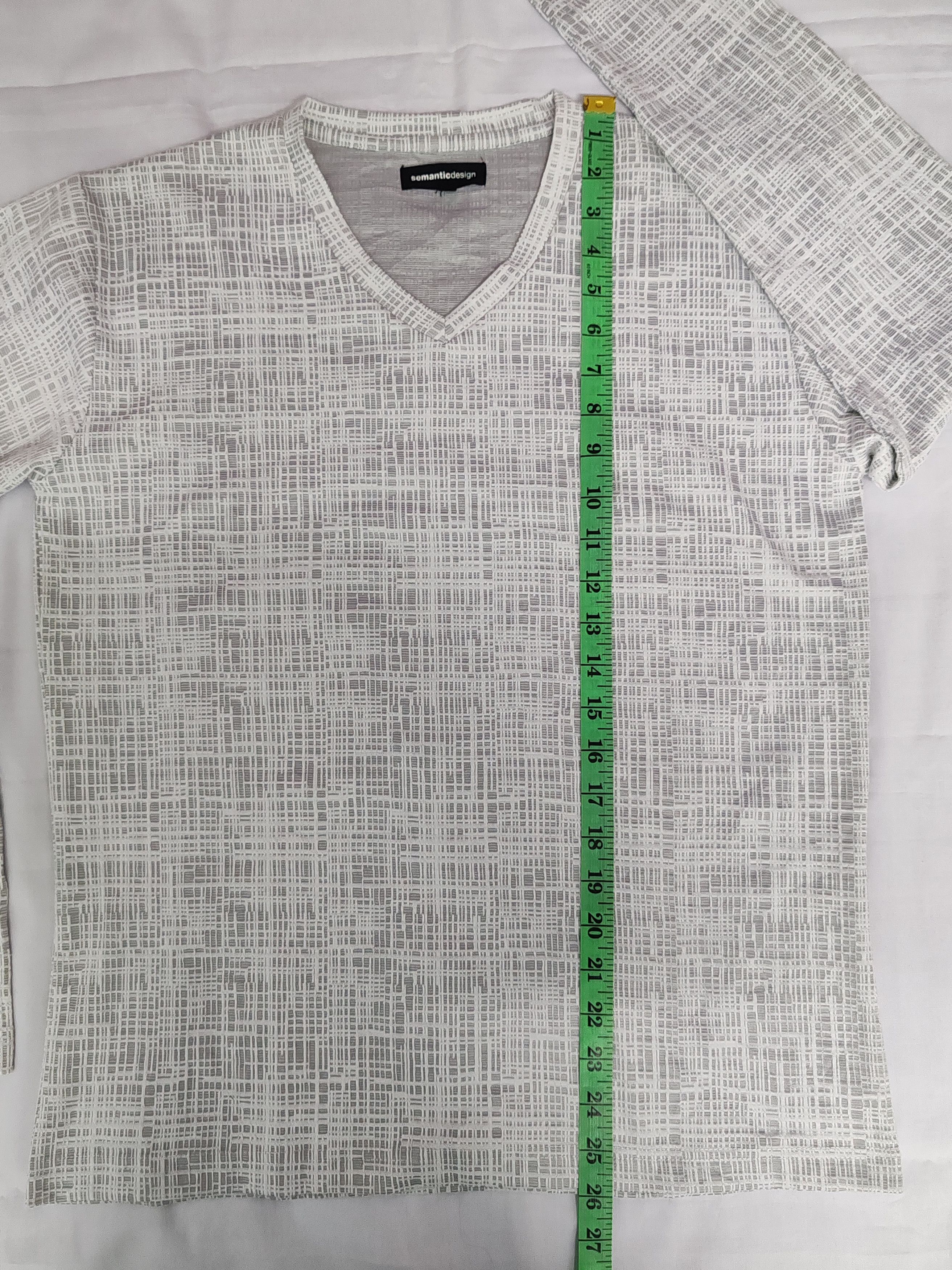 semanticdesign Semantic Design Long Sleeve Japan Designer Digital Ppfm Size US L / EU 52-54 / 3 - 5 Thumbnail