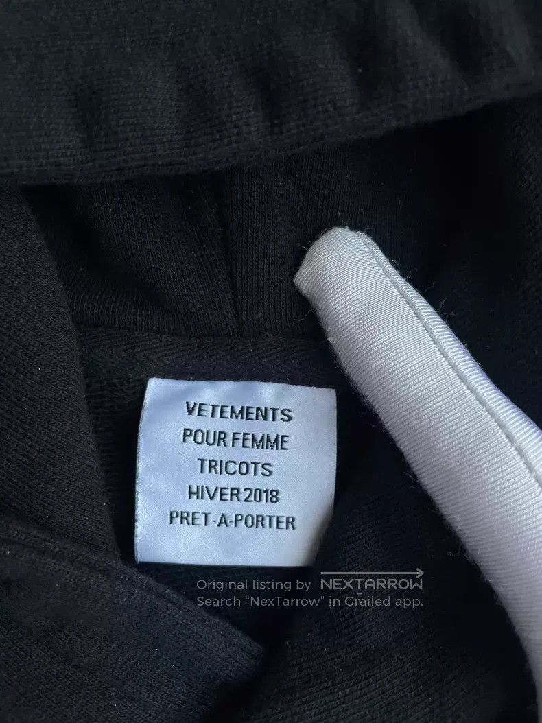 Vetements VETEMENTS French Flag Fake Two-Piece Hooded Sweatshirt Size US S / EU 44-46 / 1 - 5 Thumbnail