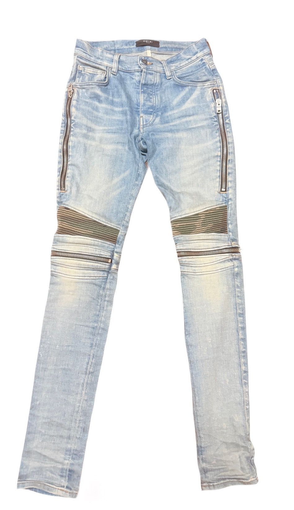 Amiri MX2 blue camo jeans