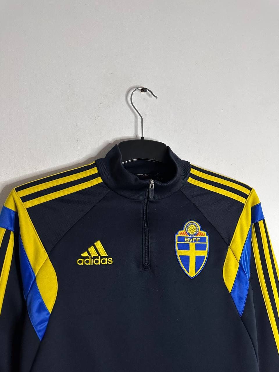 Adidas Adidas Sweden Soccer National Team Training Top Navy S Ball Size US S / EU 44-46 / 1 - 4 Thumbnail