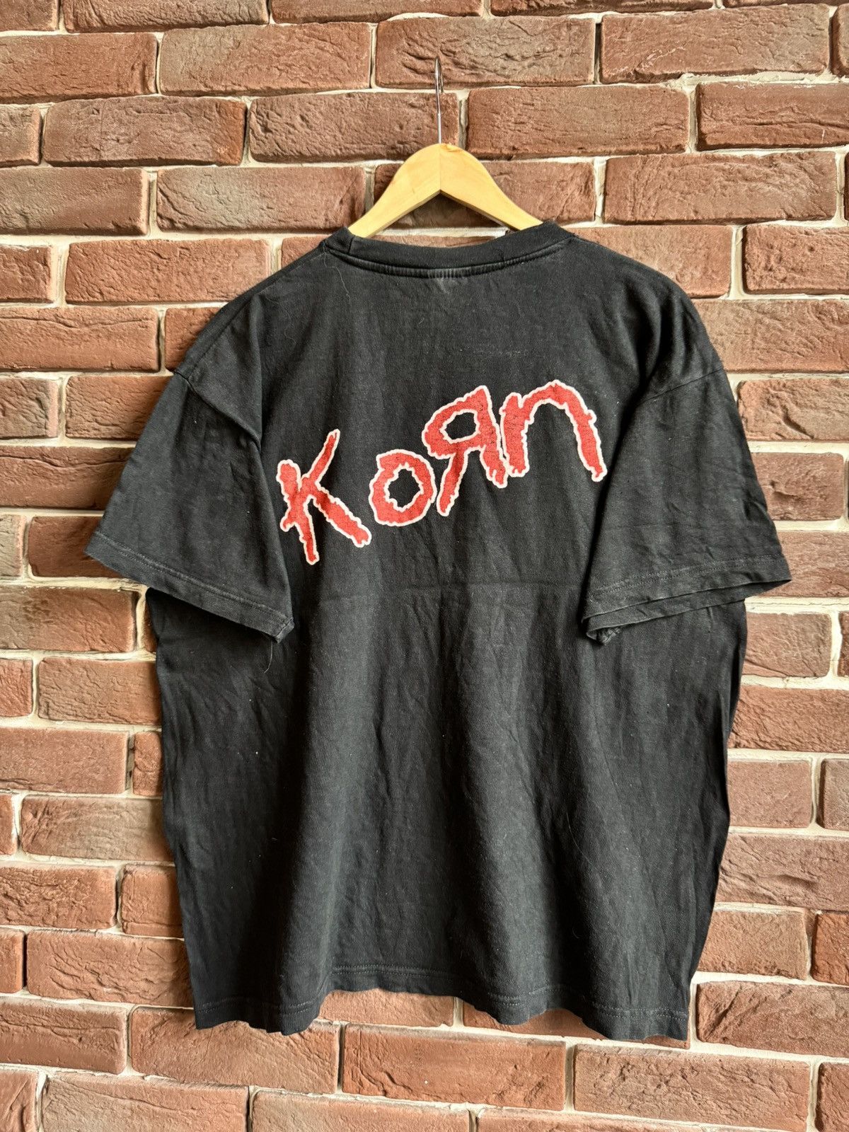 Band Tees Vintage 90s KORN Follow The Leader Nu Metal Band Tee L Black Size US L / EU 52-54 / 3 - 2 Thumbnail