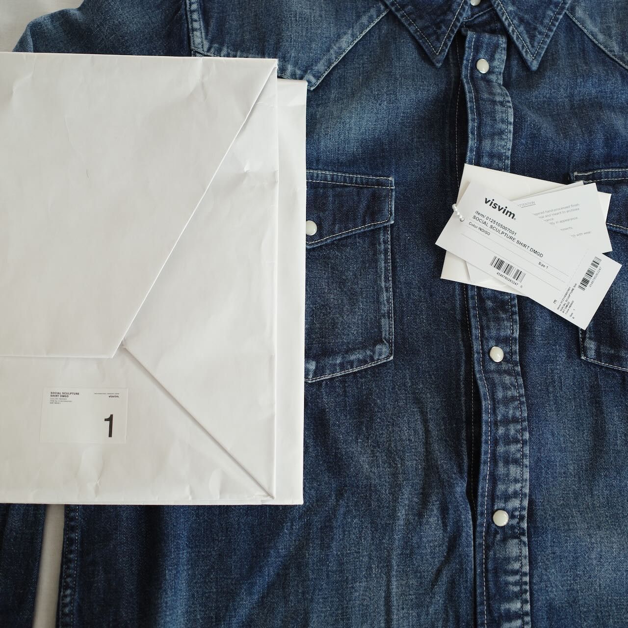 Visvim Visvim Social Sulpture Shirt DMGD Size US S / EU 44-46 / 1 - 6 Thumbnail
