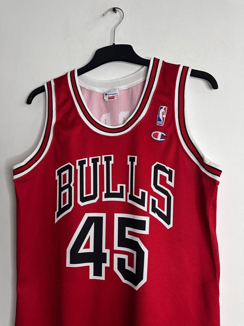 Champion Champion Chicago Bulls Michael Jordan #45 Red Jersey Vintage Size US M / EU 48-50 / 2 - 13 Thumbnail