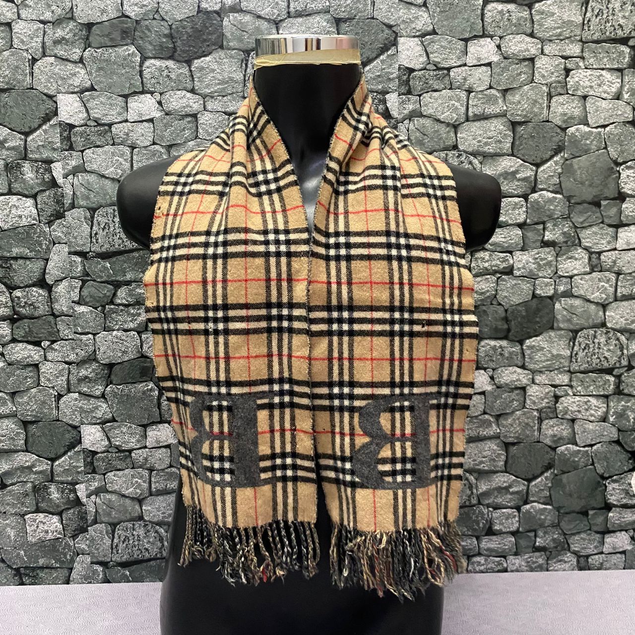 Burberry Prorsum Vintage 90s Burberry Exclusive by Scotland Scarf Size ONE SIZE - 3 Thumbnail