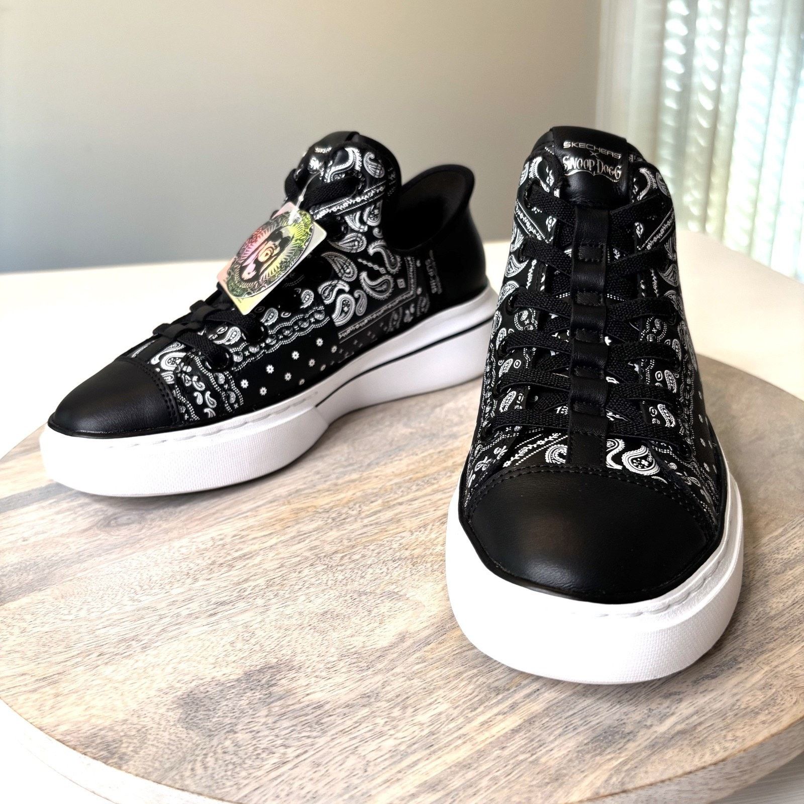 SKECHERS Skechers Snoop Dogg One Double G Sneakers Black White Sz 6.5 Size US 6.5 / IT 36.5 - 7 Thumbnail