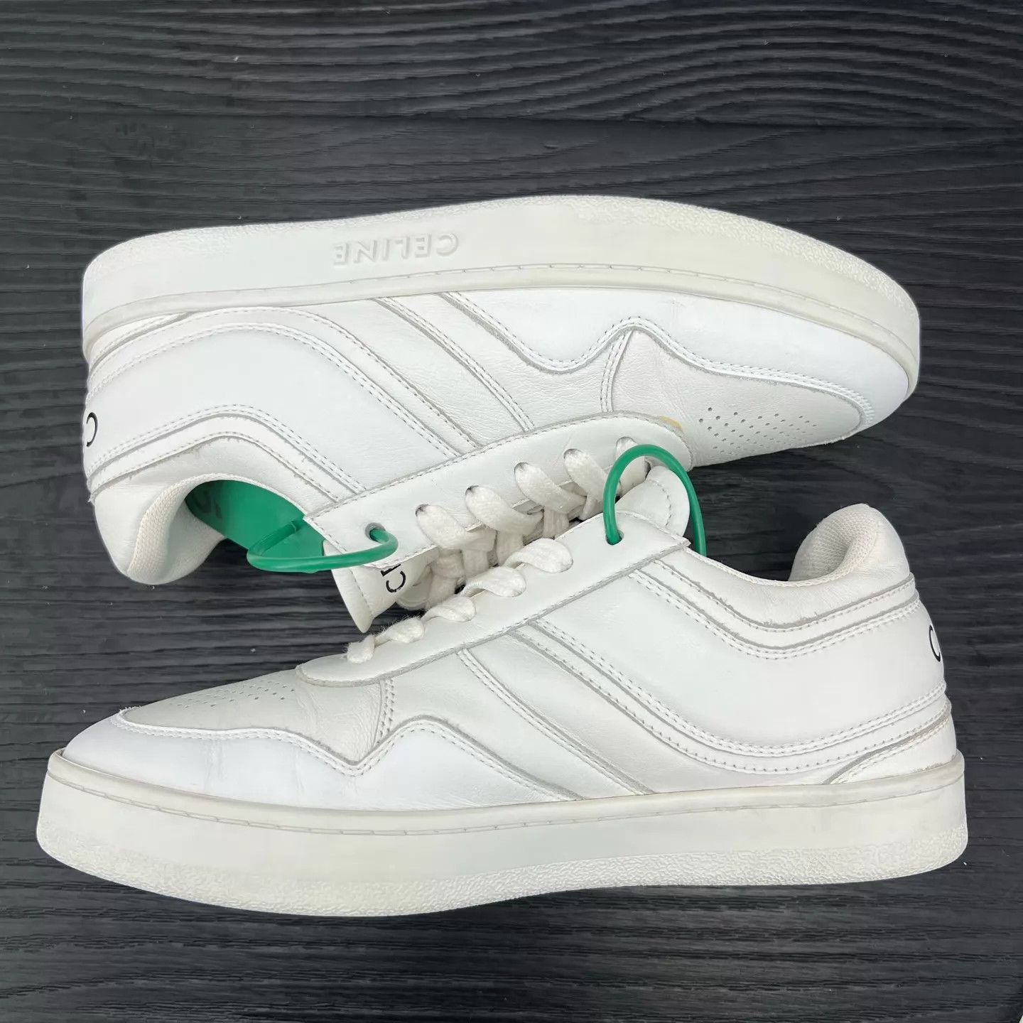 Celine Celine White Low-Top Sneakers Women's 35 Like New With Box Size US 4.5 / IT 34.5 - 3 Thumbnail