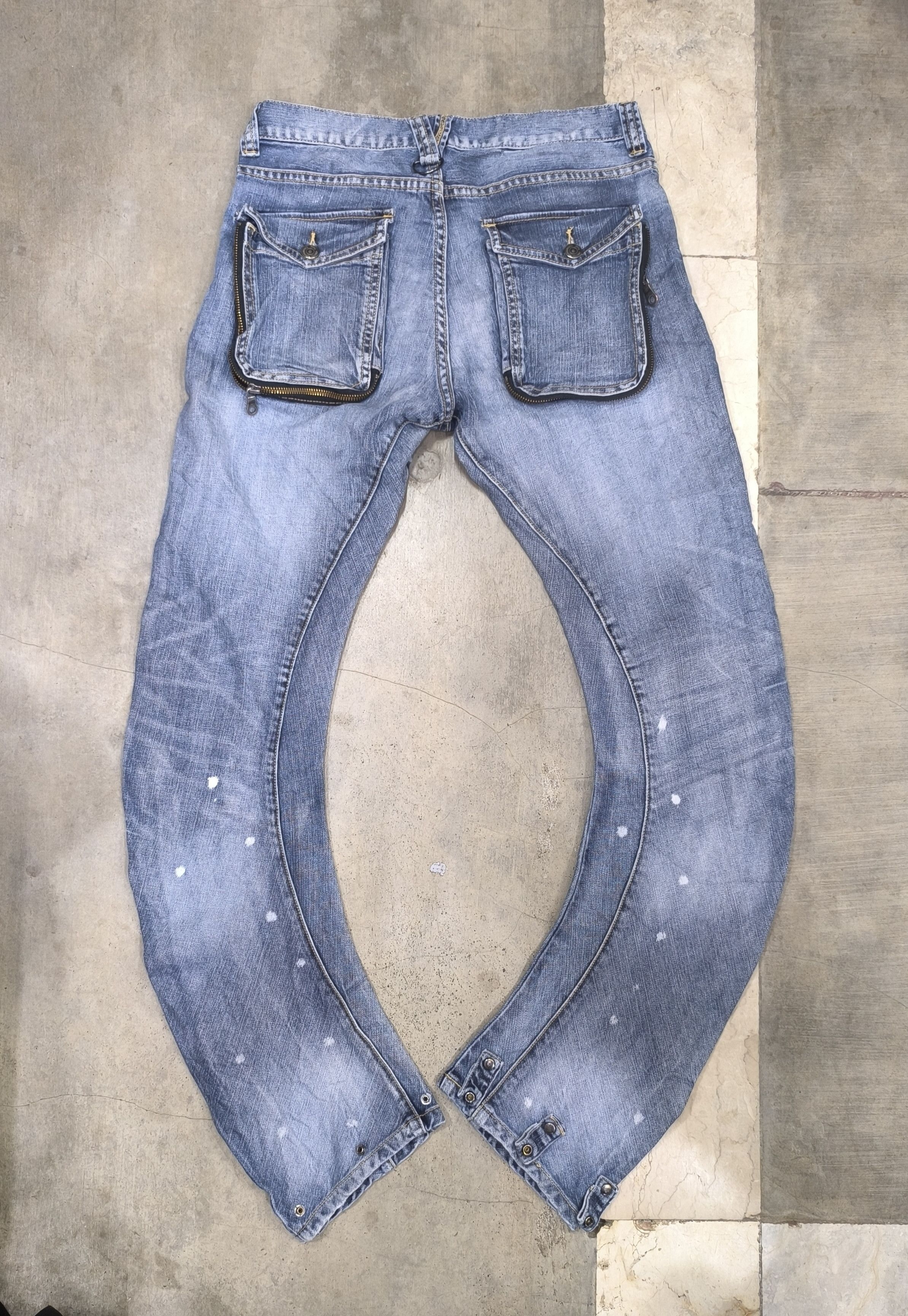 PPFM PPFM curve denim punk pants Size US 30 / EU 46 - 2 Thumbnail